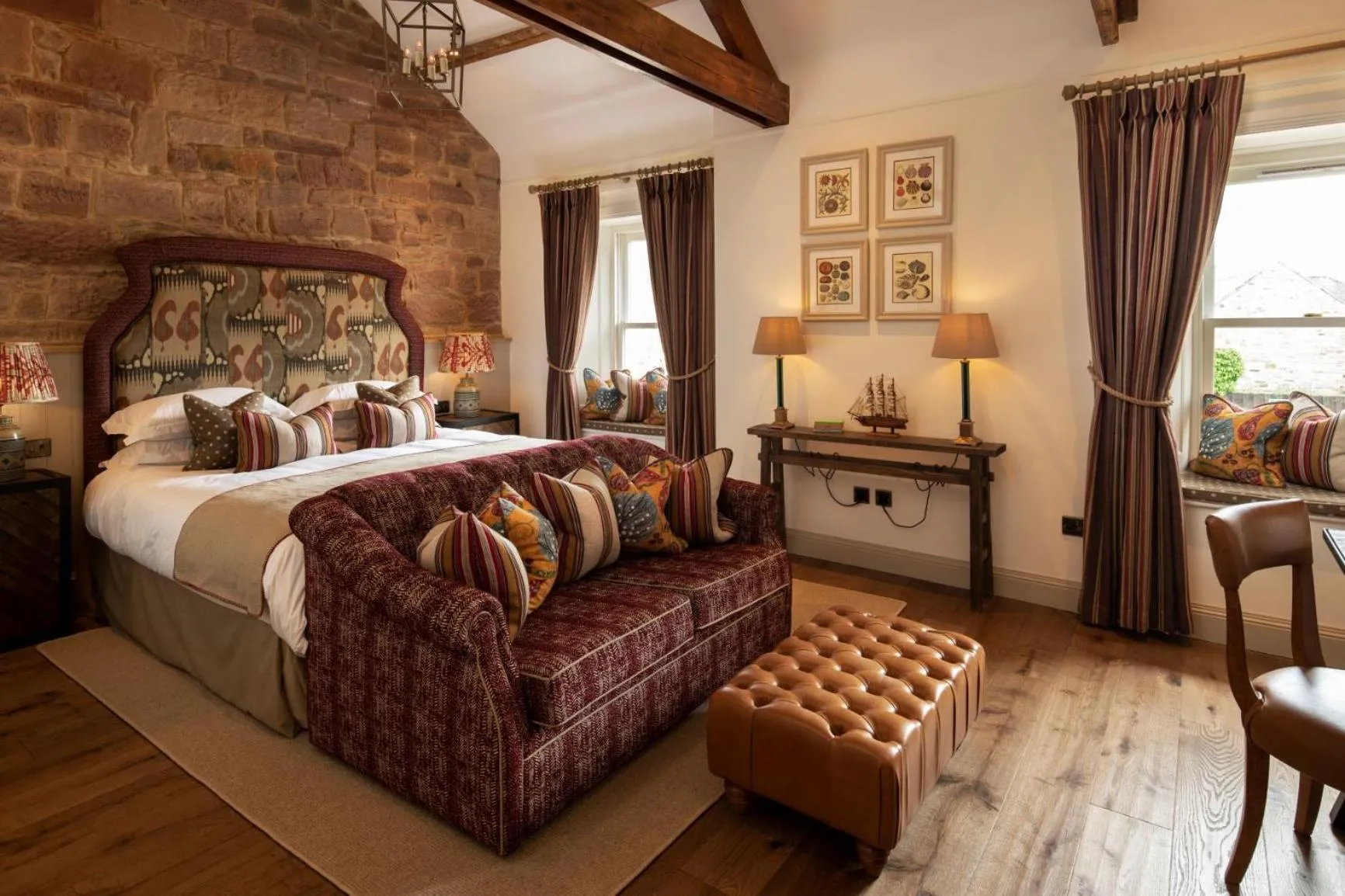 Photo of the whole room, Bed in Beadnell Towers Hotel