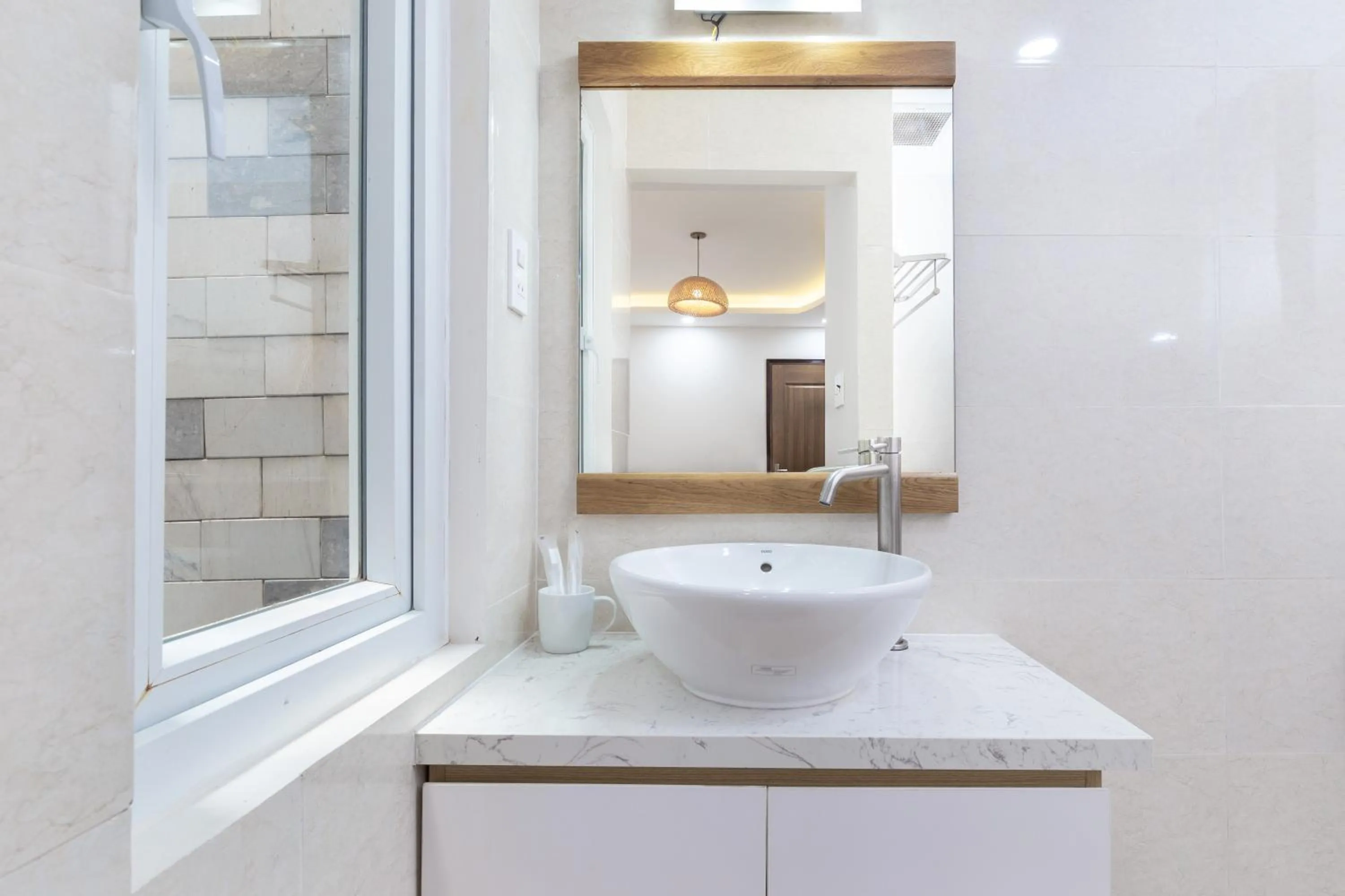 Bathroom in Cozrum Homes - Yoga Corner