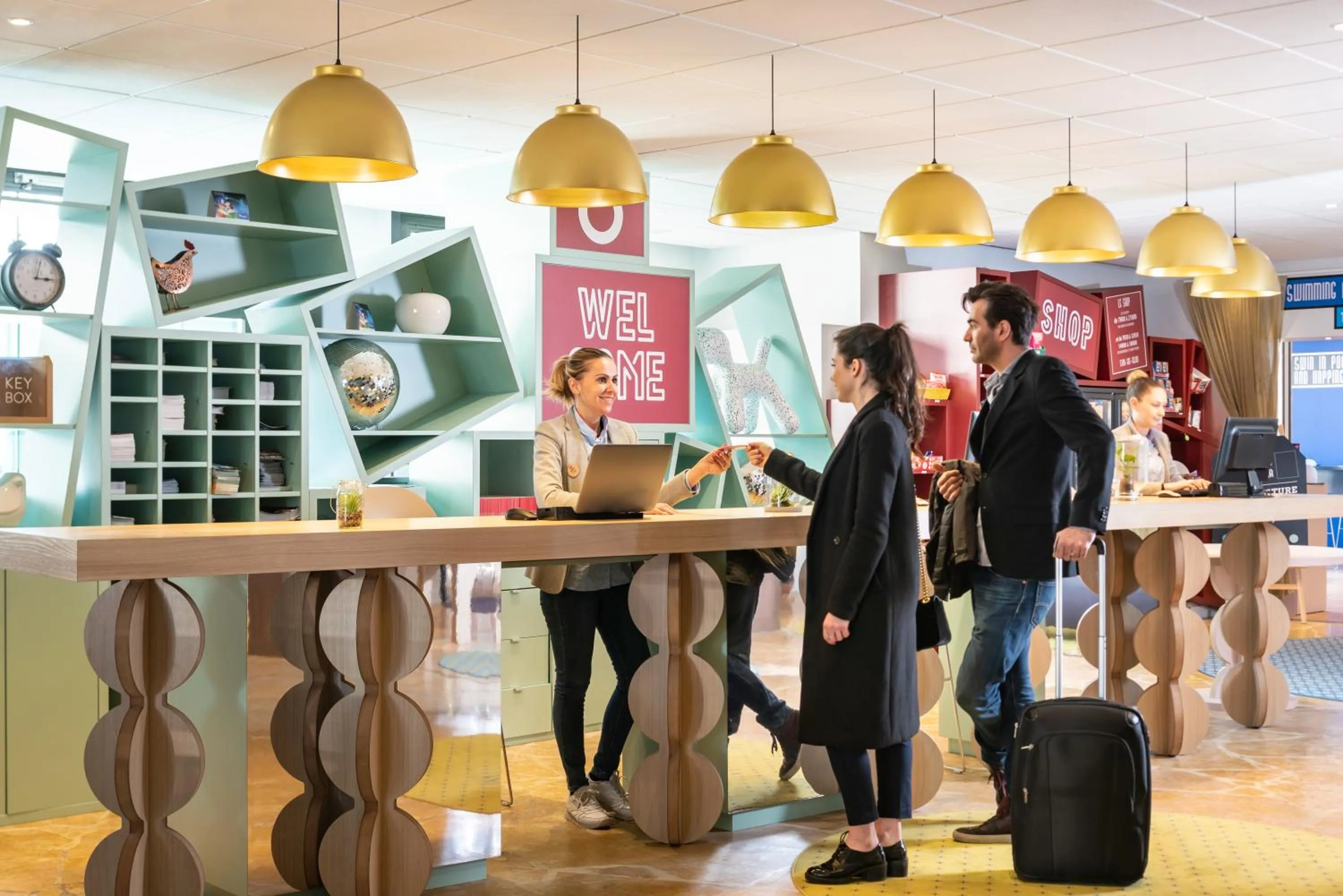 Lobby or reception in Aparthotel Adagio Val d'Europe près de Disneyland Paris