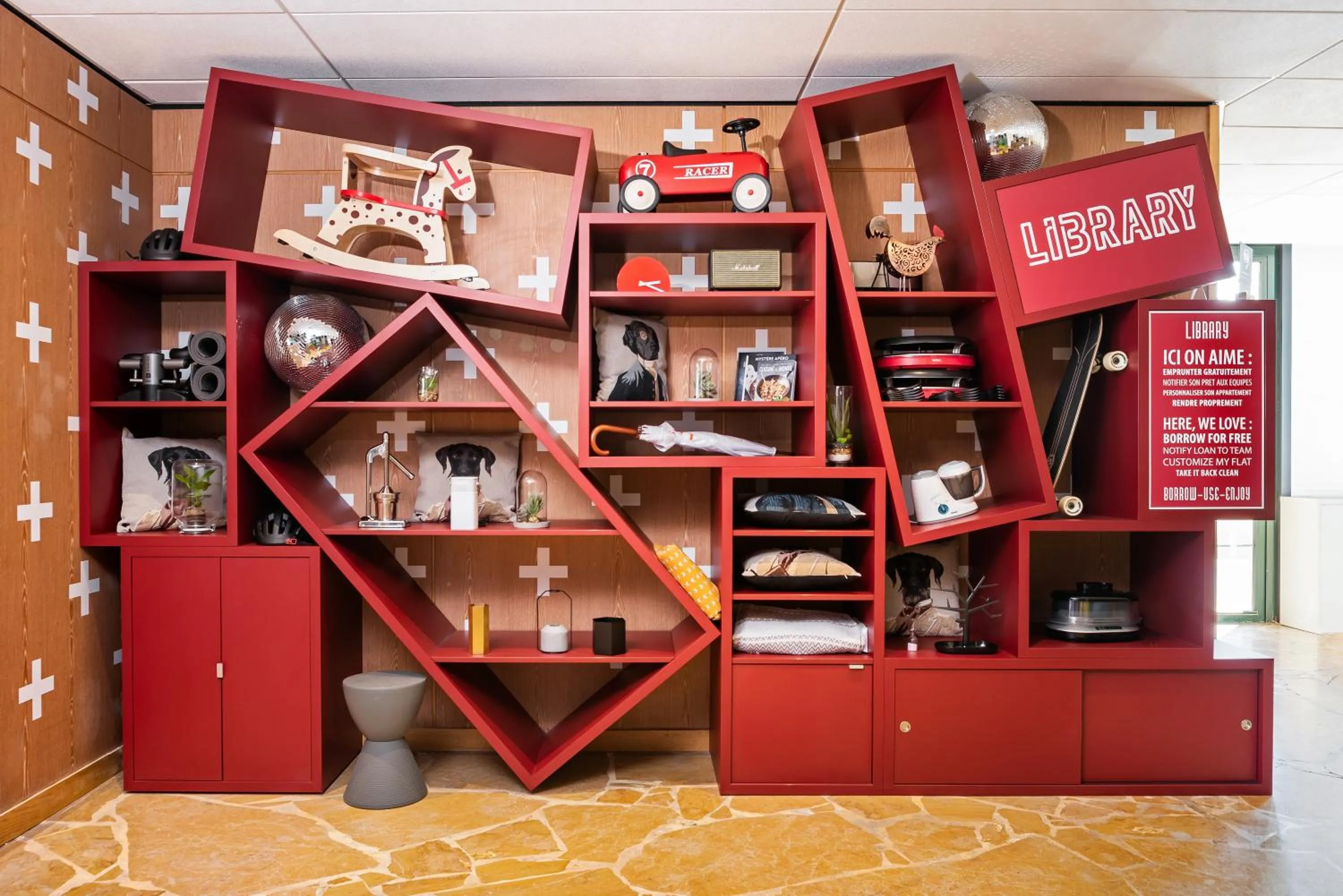 Lobby or reception in Aparthotel Adagio Val d'Europe près de Disneyland Paris