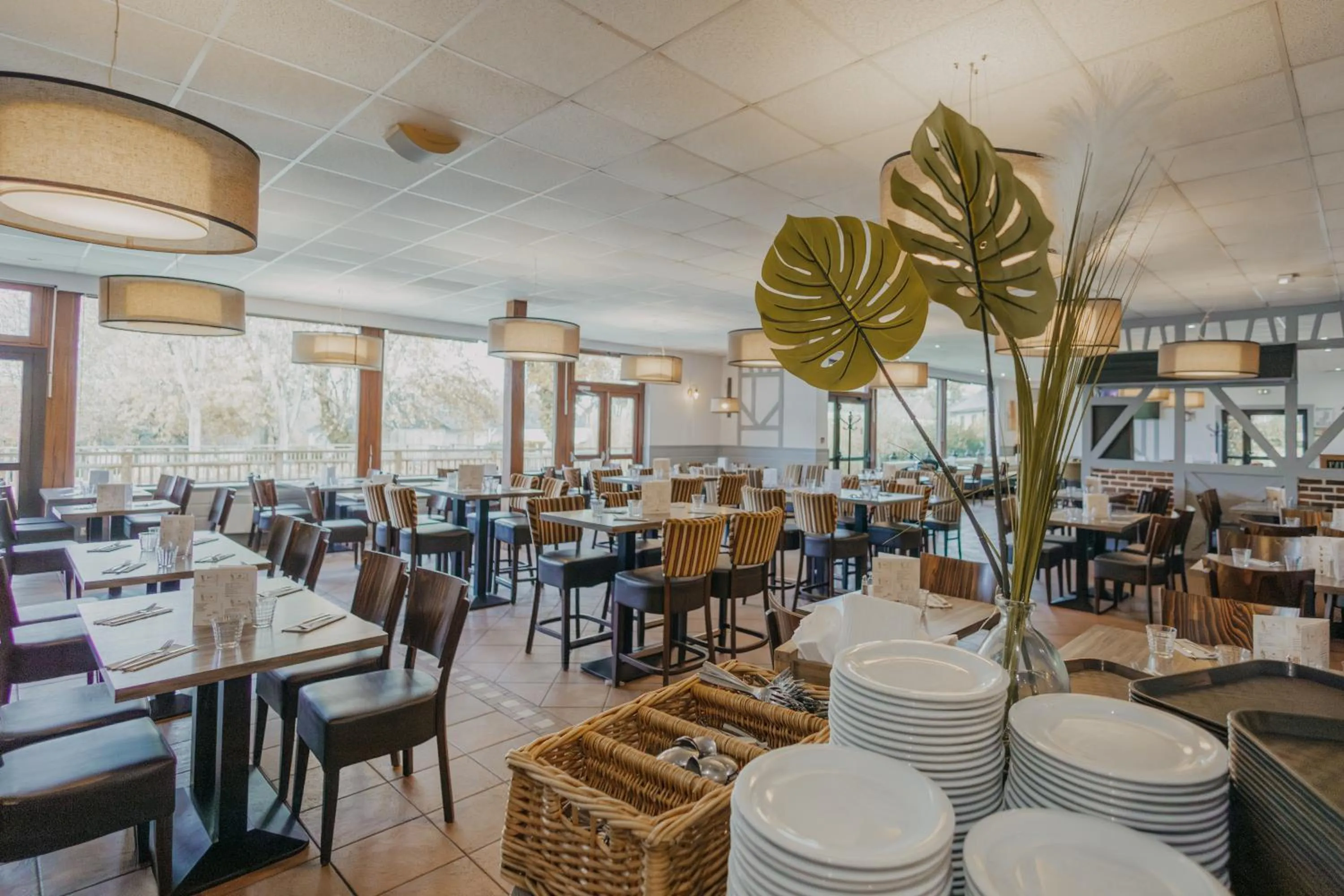 Restaurant/places to eat in Village Pierre & Vacances Normandy Garden