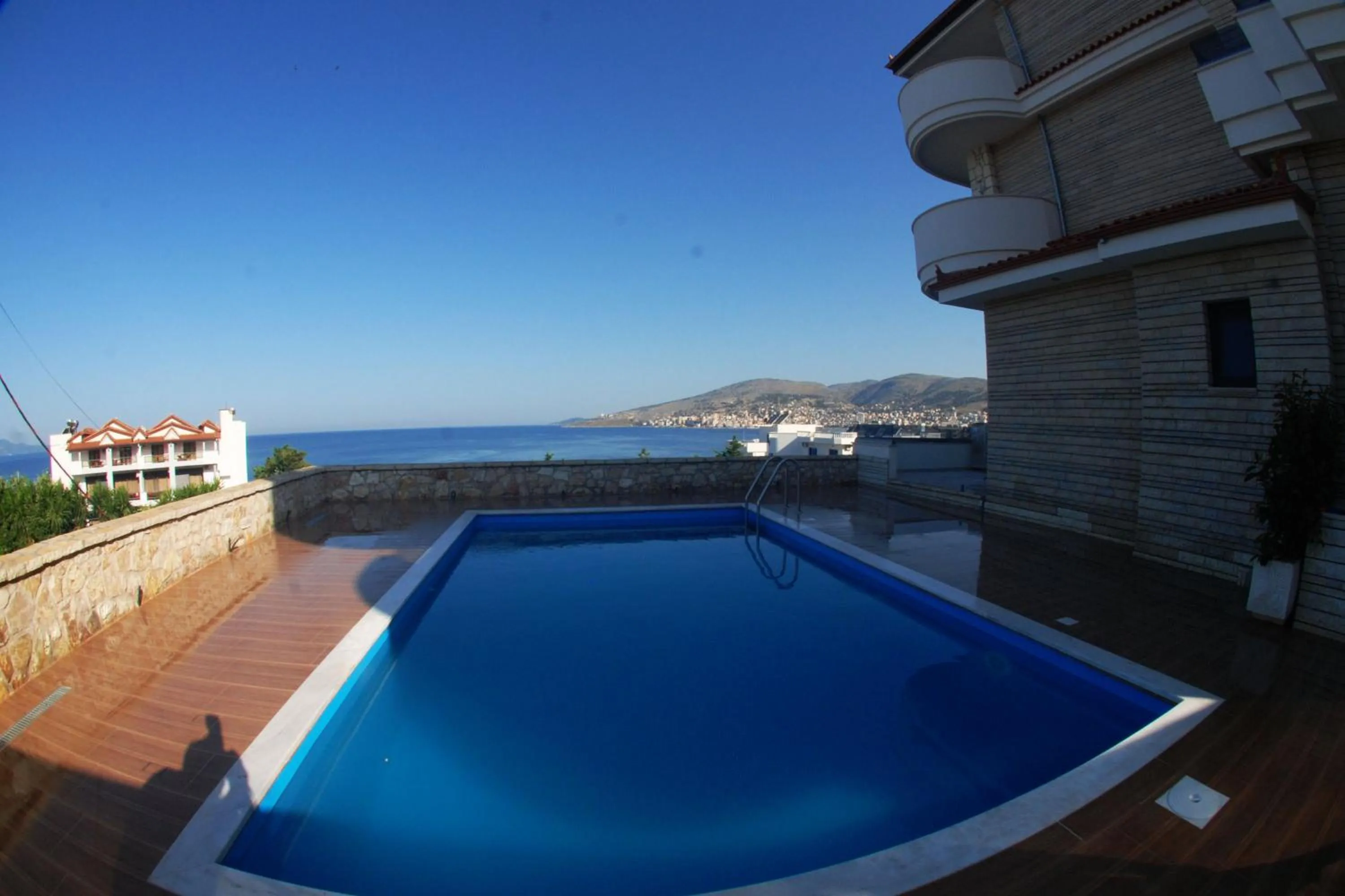 Pool view in Hotel Sole