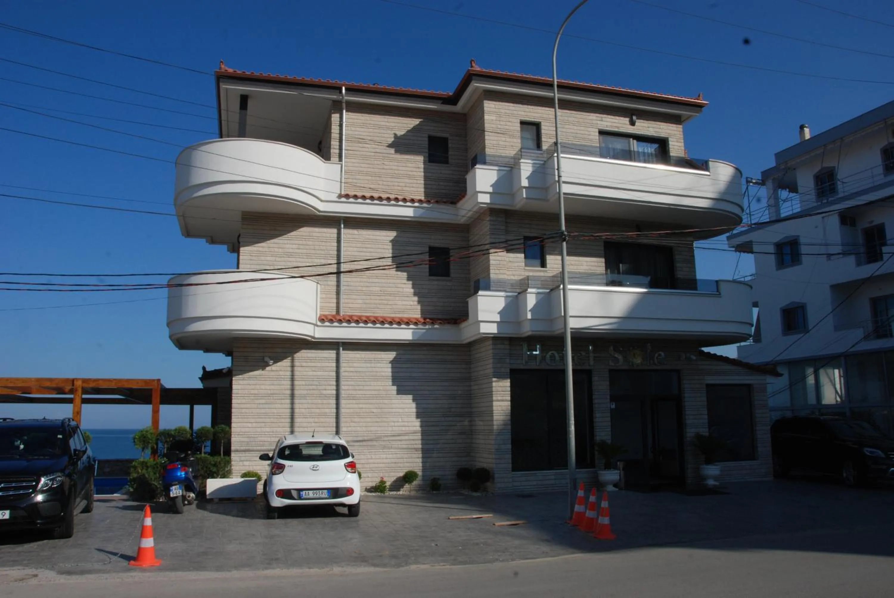 Facade/entrance in Hotel Sole