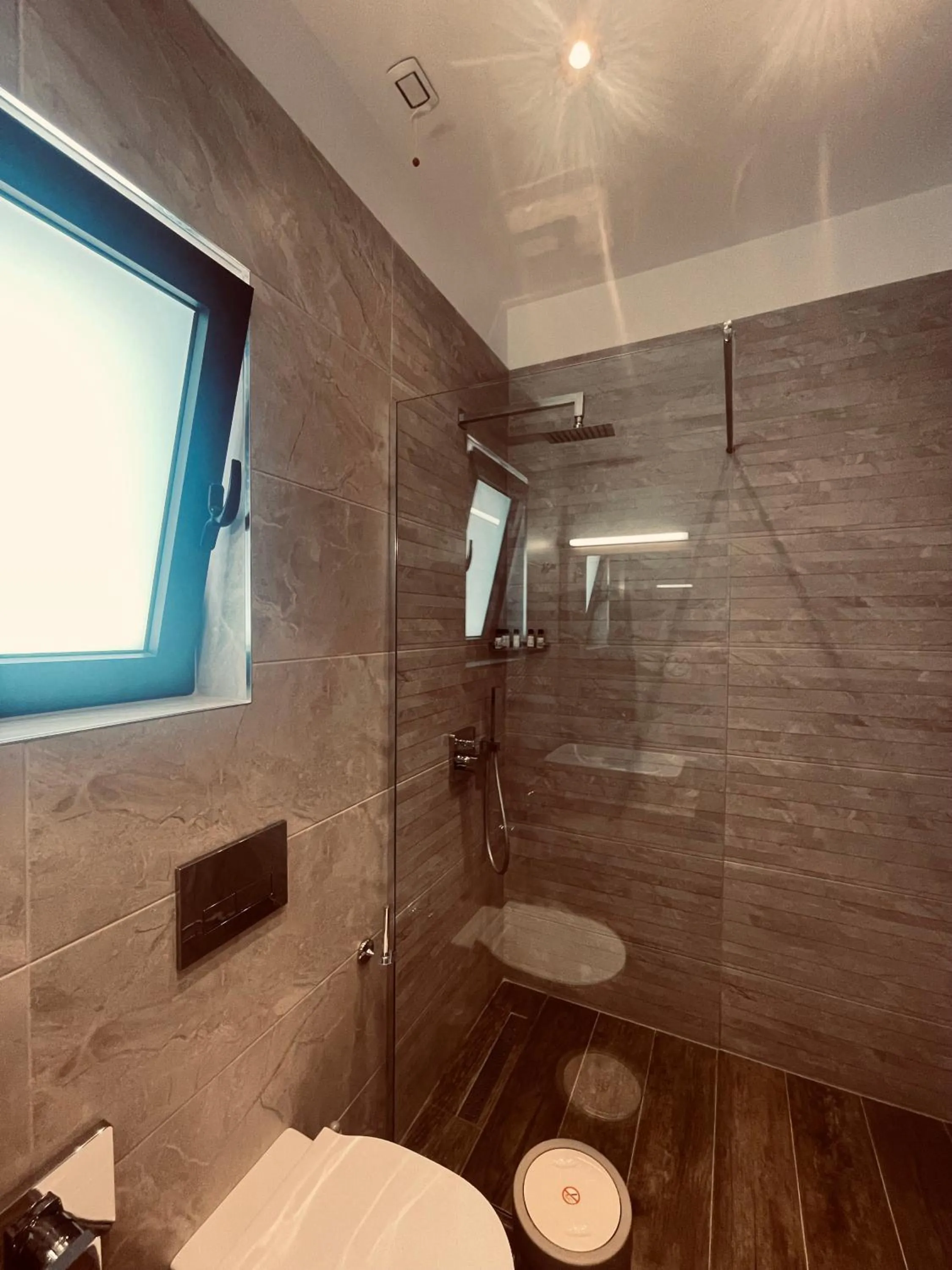 Shower in Hotel Sole