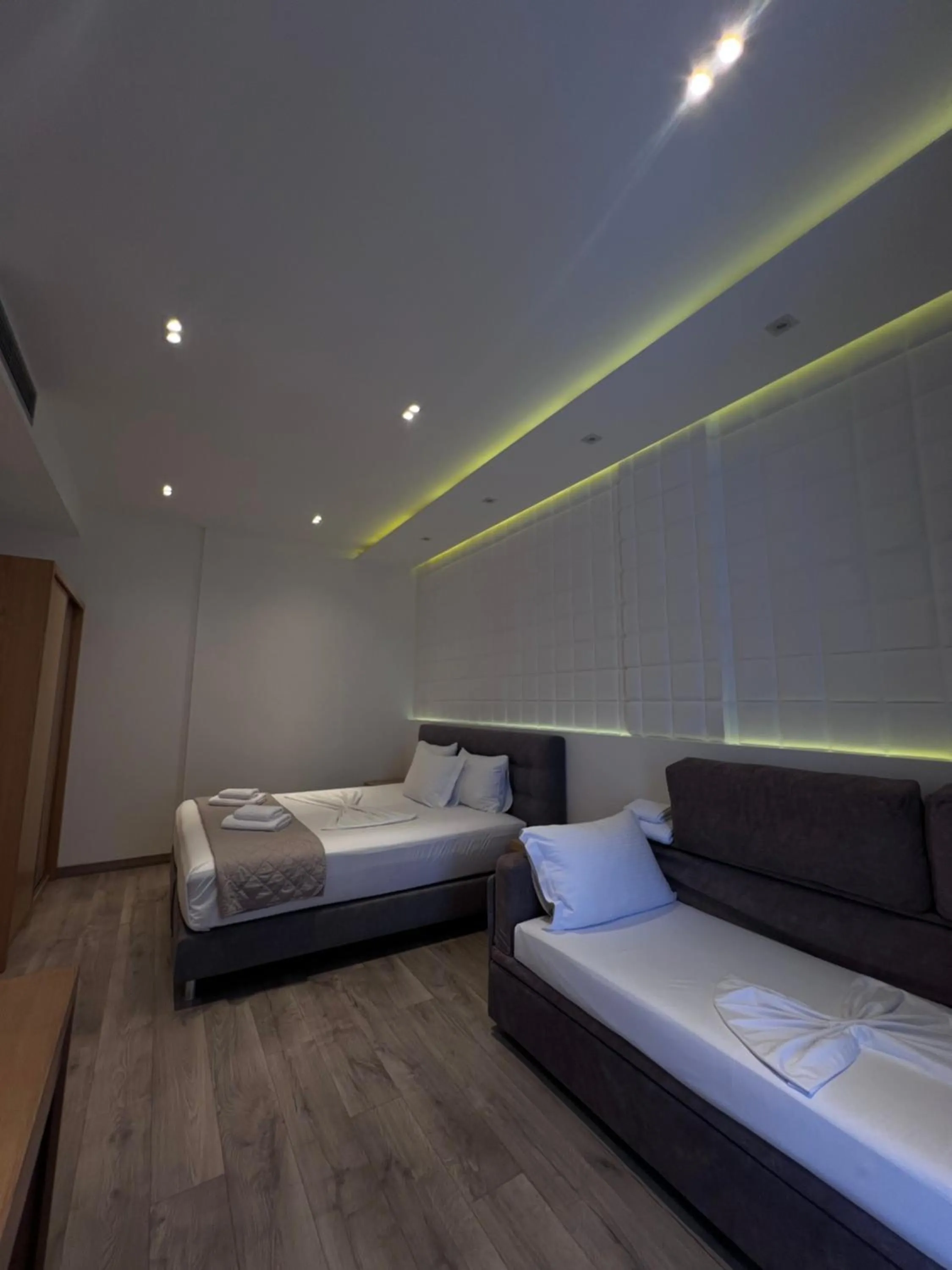 Bed in Hotel Sole