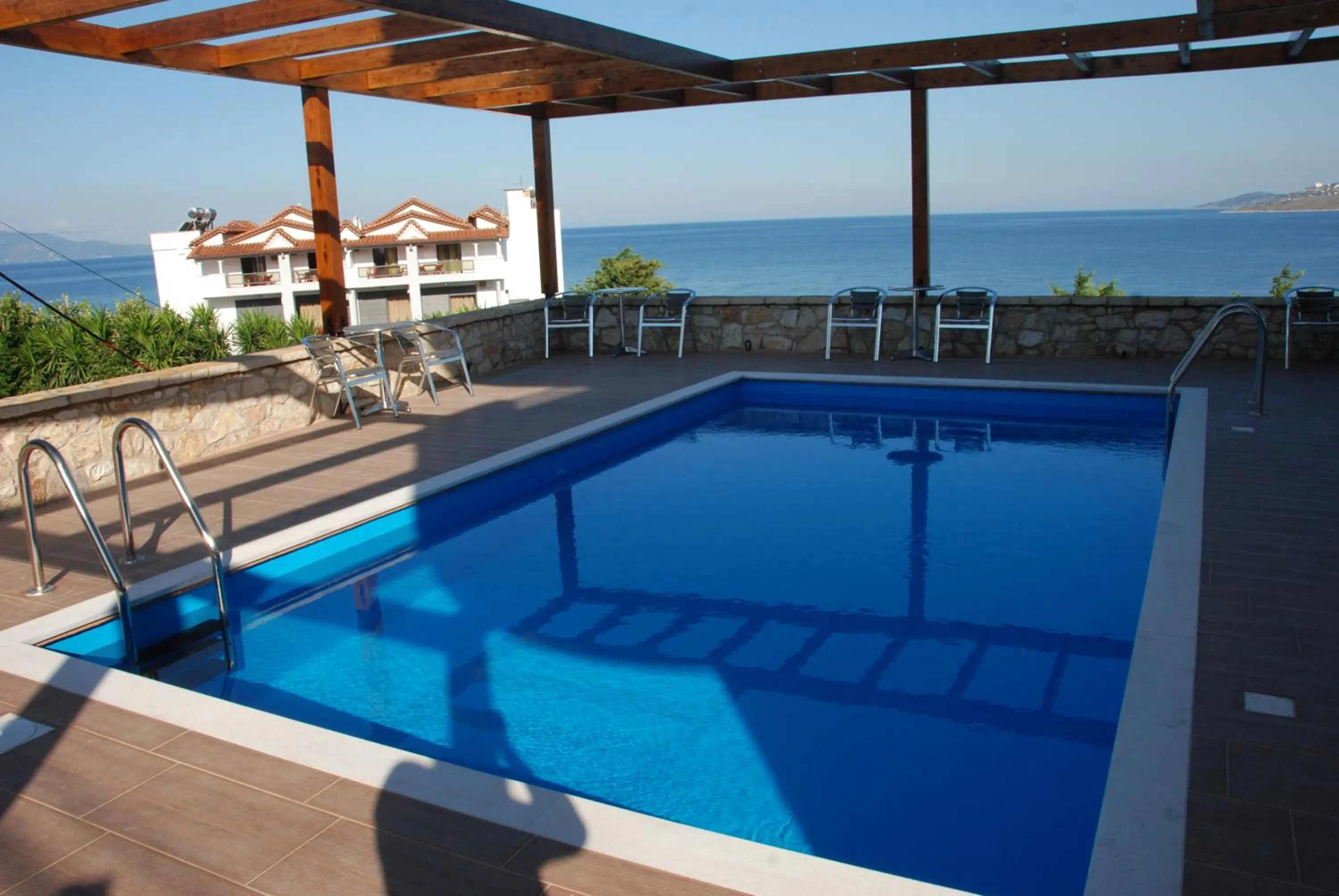 Pool view in Hotel Sole