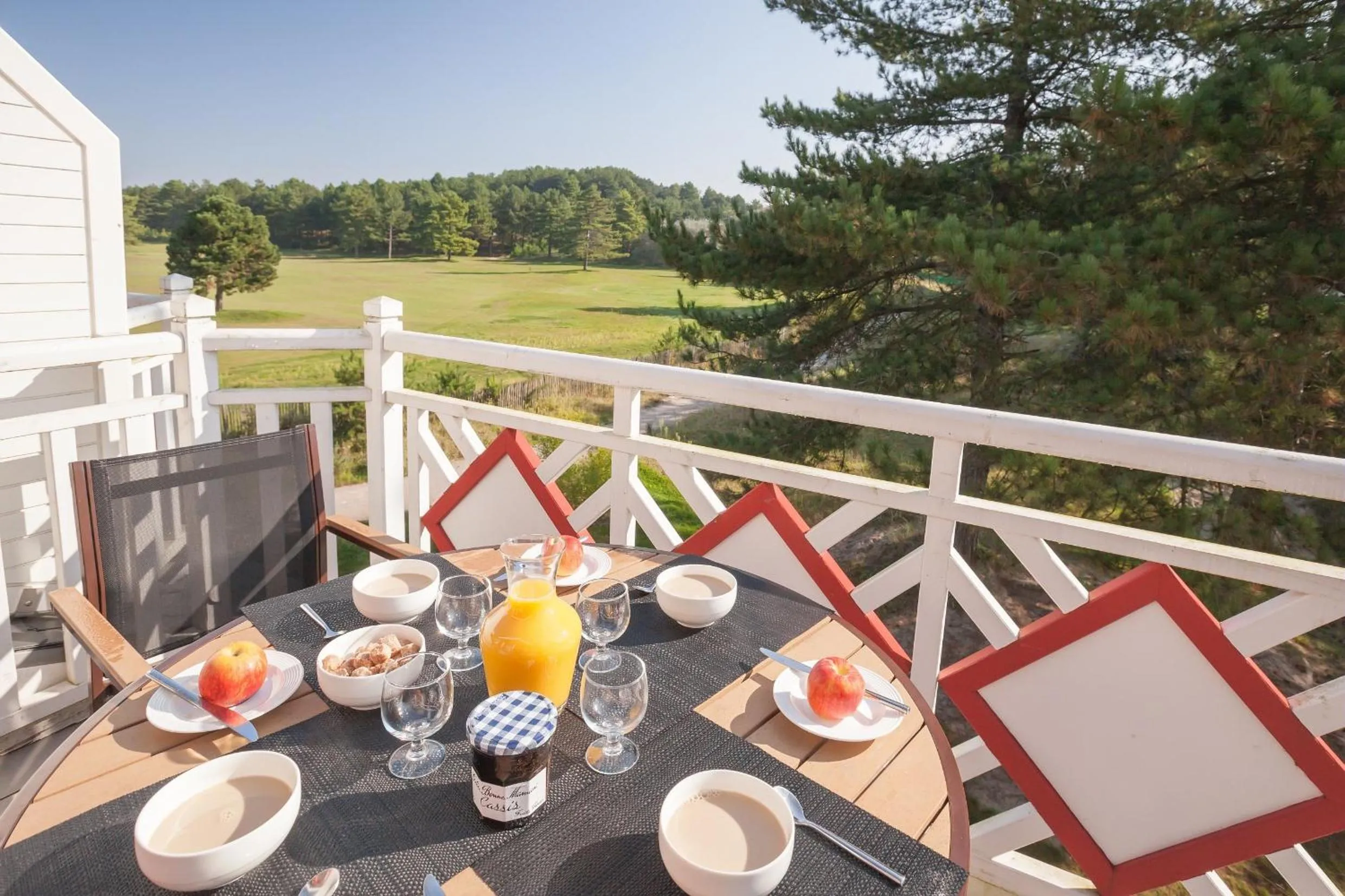 Patio in Village Pierre & Vacances Belle Dune