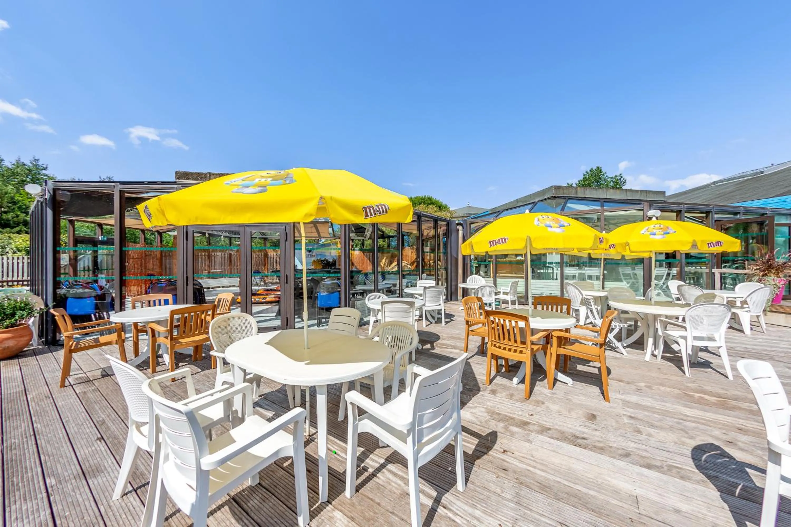 Patio in Village Pierre & Vacances Belle Dune