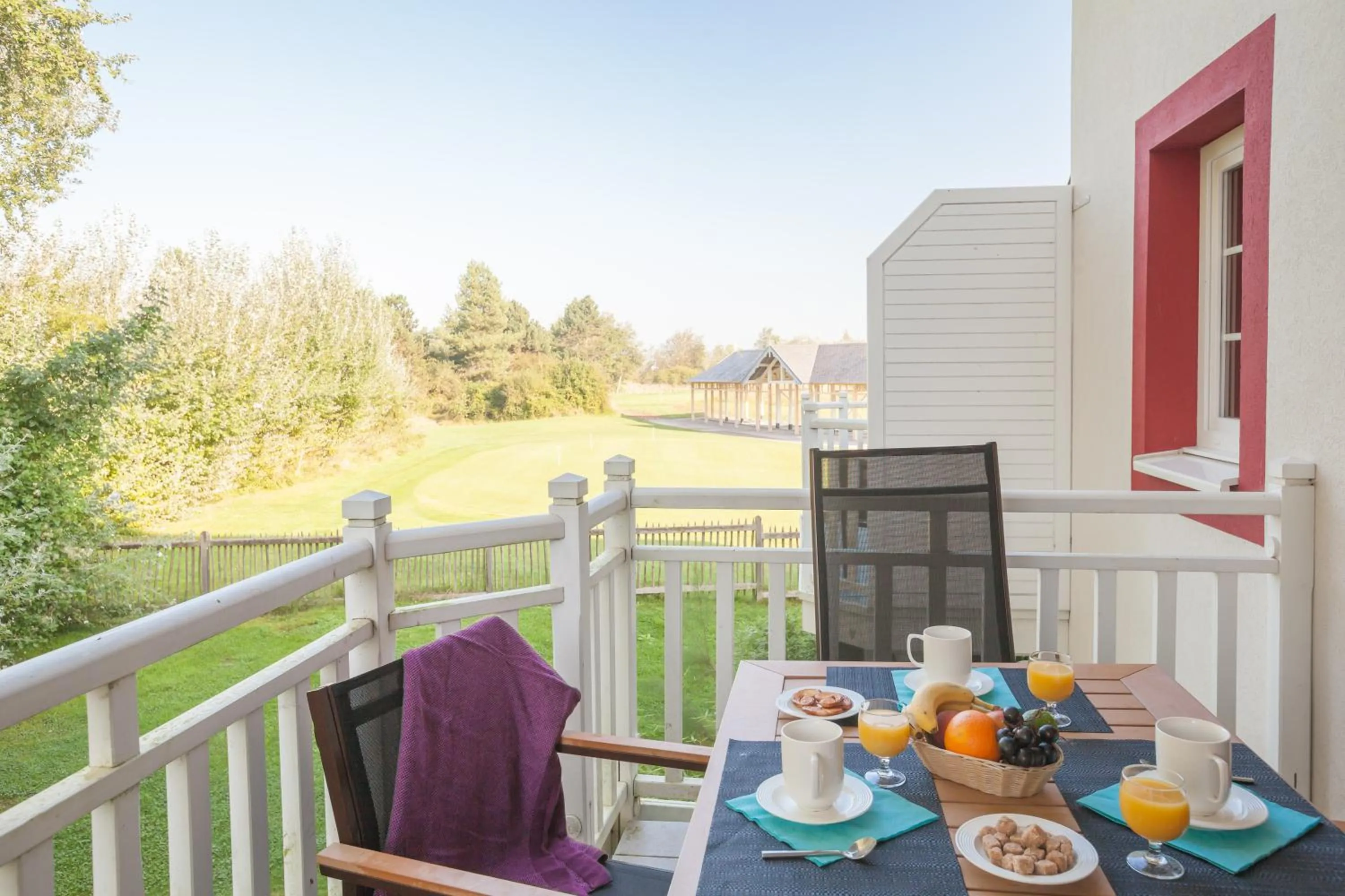 Patio in Village Pierre & Vacances Belle Dune