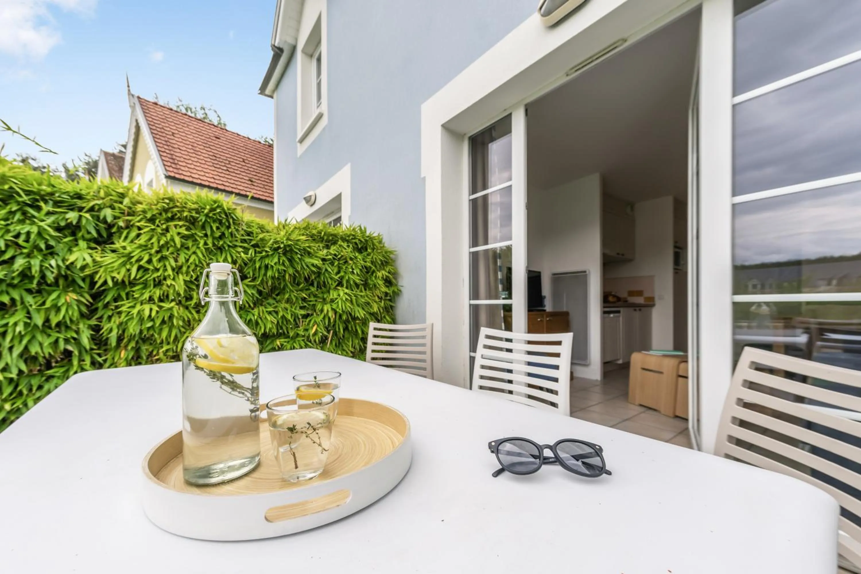 Patio in Village Pierre & Vacances Belle Dune