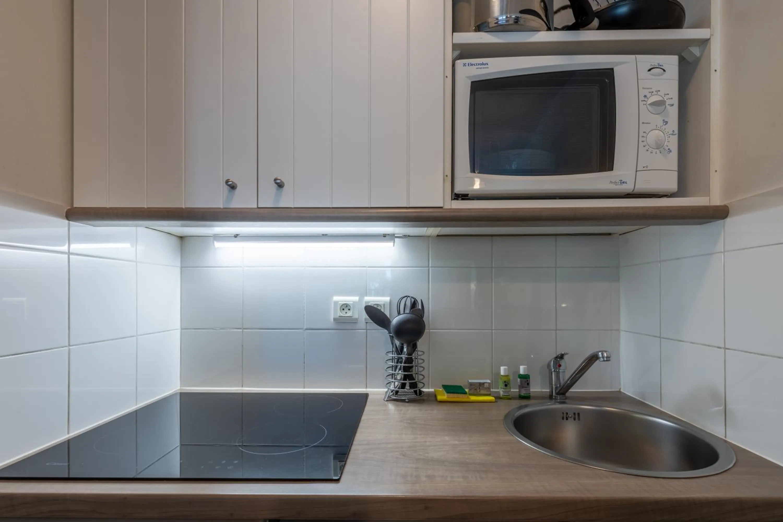 Kitchen or kitchenette in Village Pierre & Vacances Belle Dune