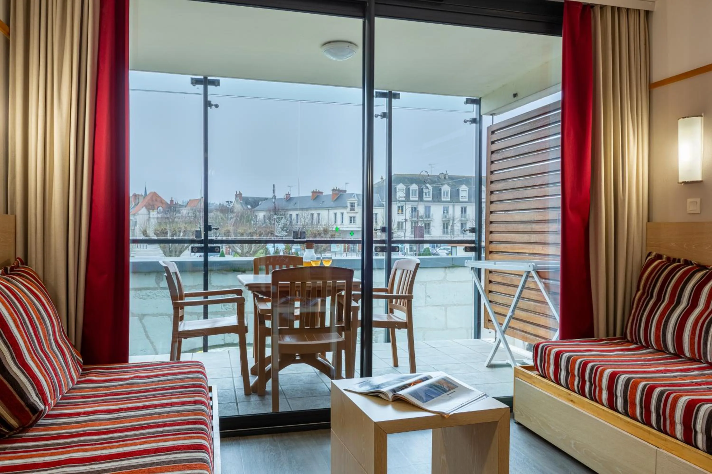 Living room in Pierre & Vacances Le Moulin des Cordeliers