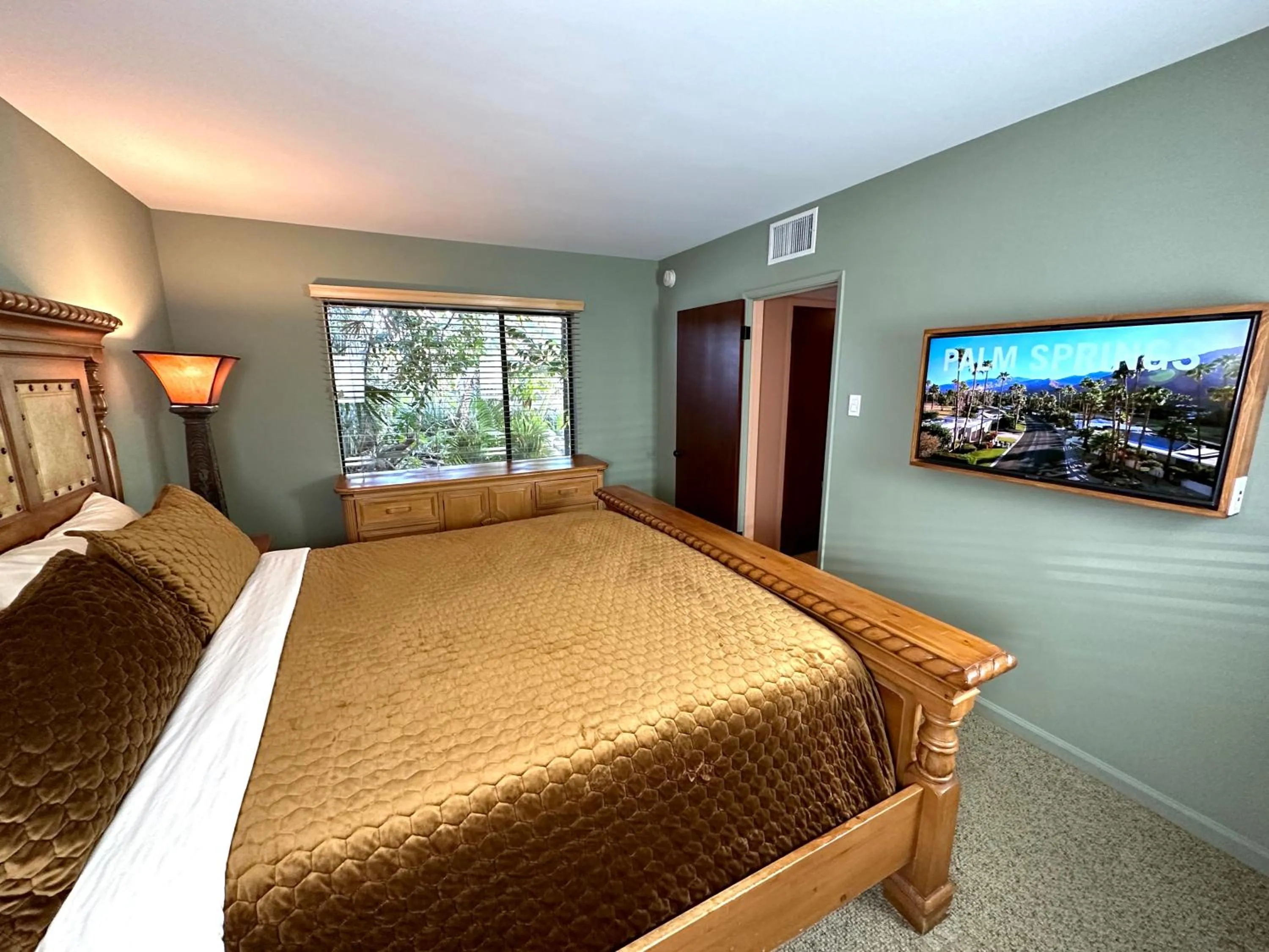 Bed in Vista Grande Resort - A Gay Men's Resort