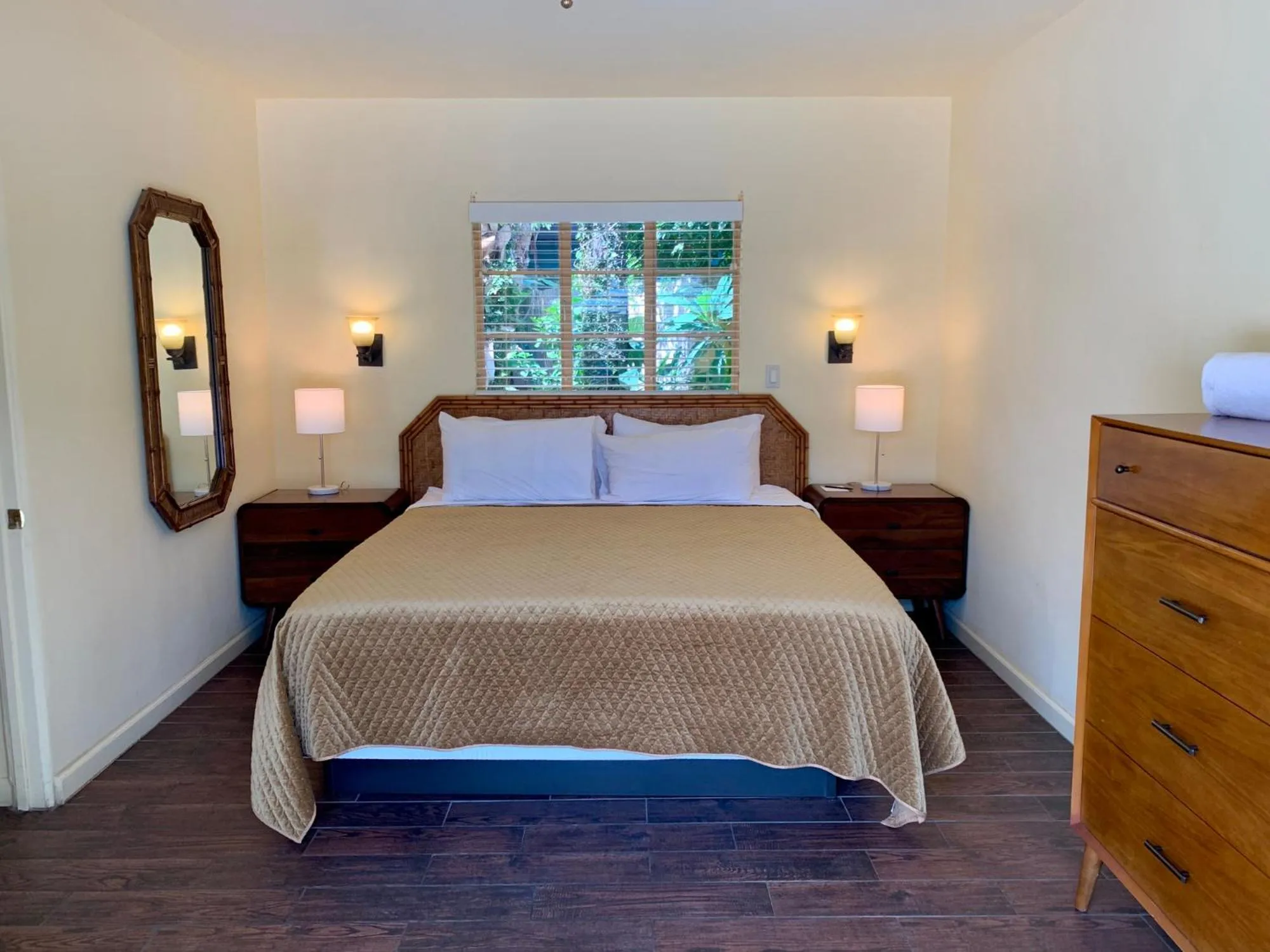 Bed in Vista Grande Resort - A Gay Men's Resort