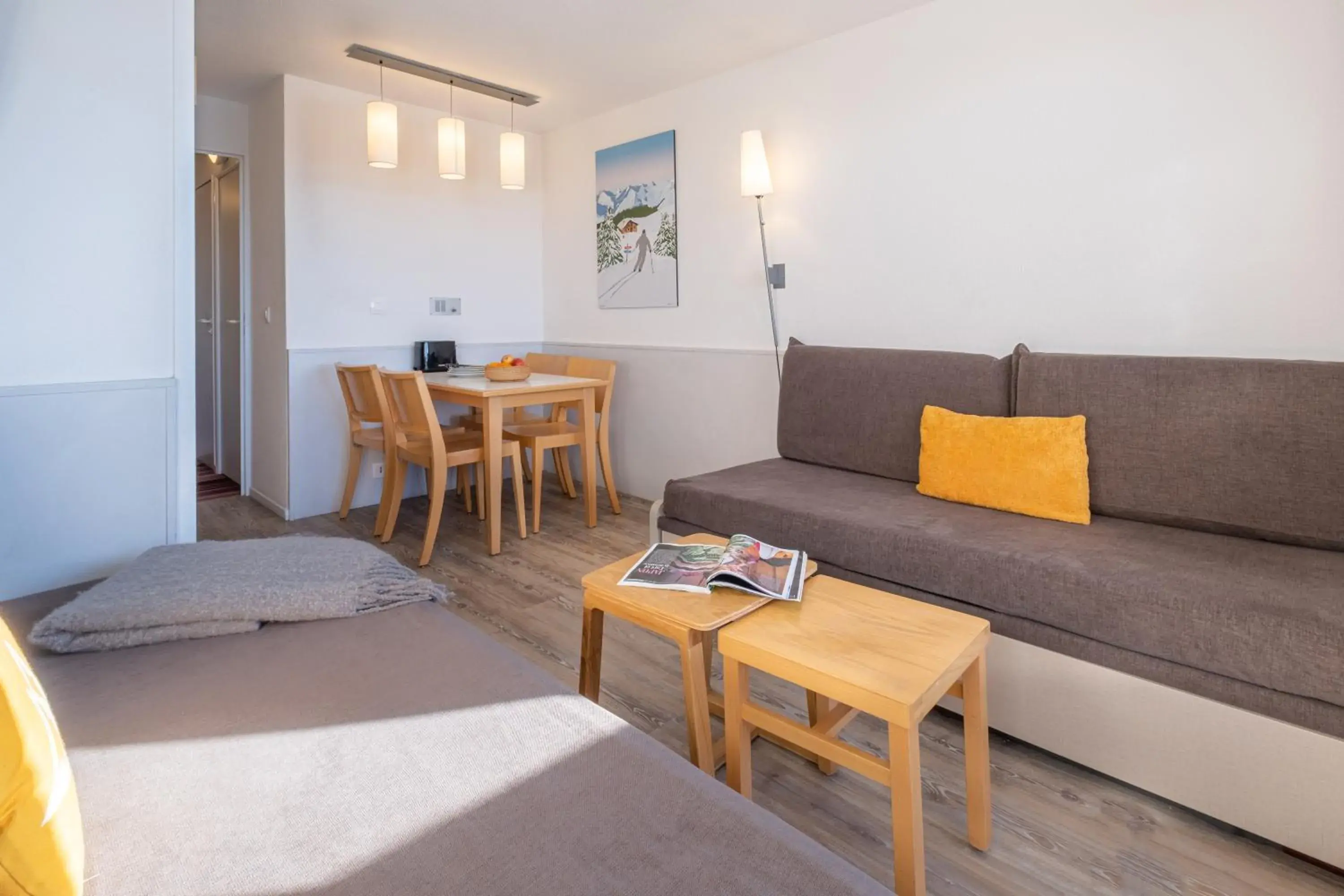 Living room in Résidence Pierre & Vacances Saskia Falaise Living room in Résidence Pierre & Vacances Saskia Falaise