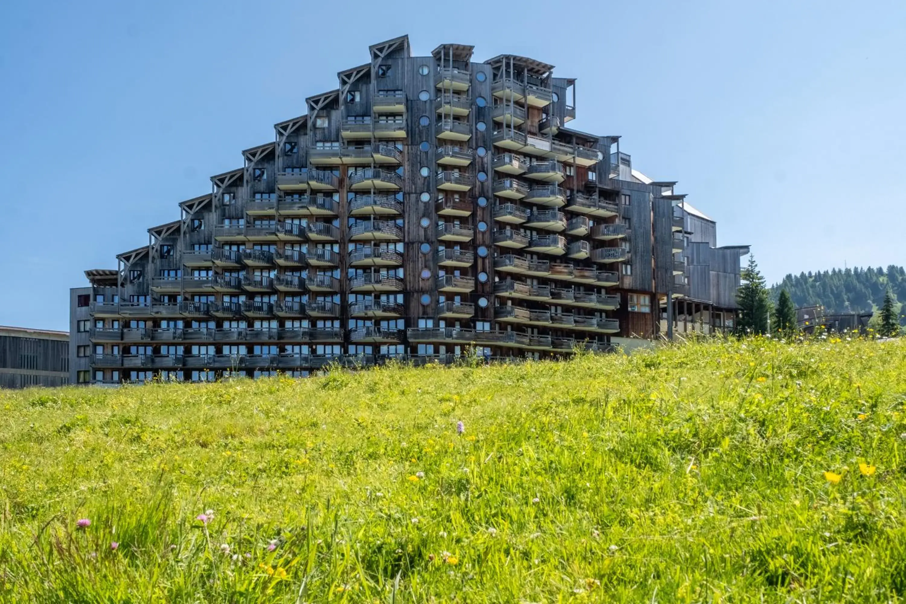 Property building in Résidence Pierre & Vacances Saskia Falaise Property building in Résidence Pierre & Vacances Saskia Falaise