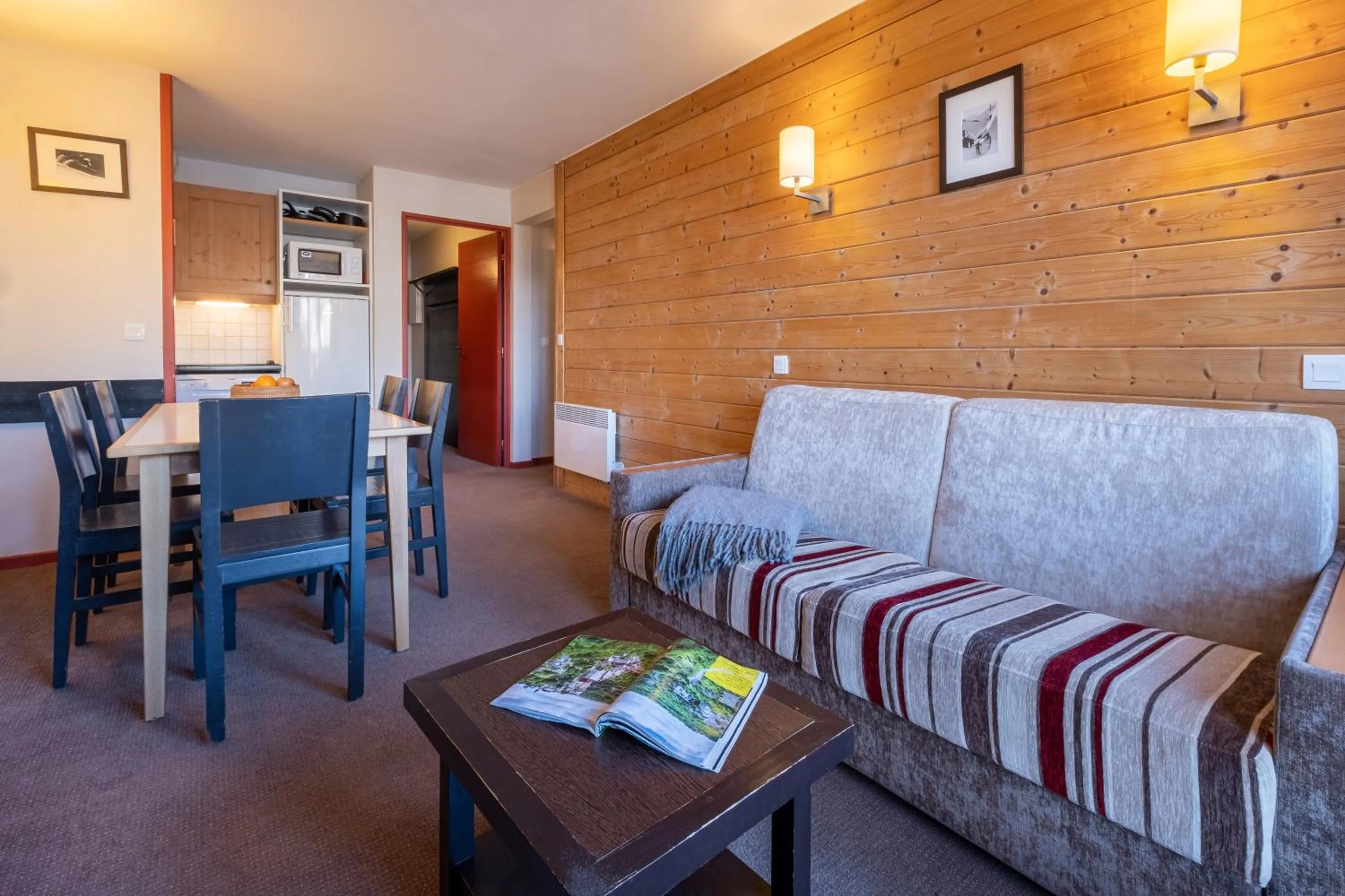 Living room in Résidence Pierre & Vacances Saskia Falaise