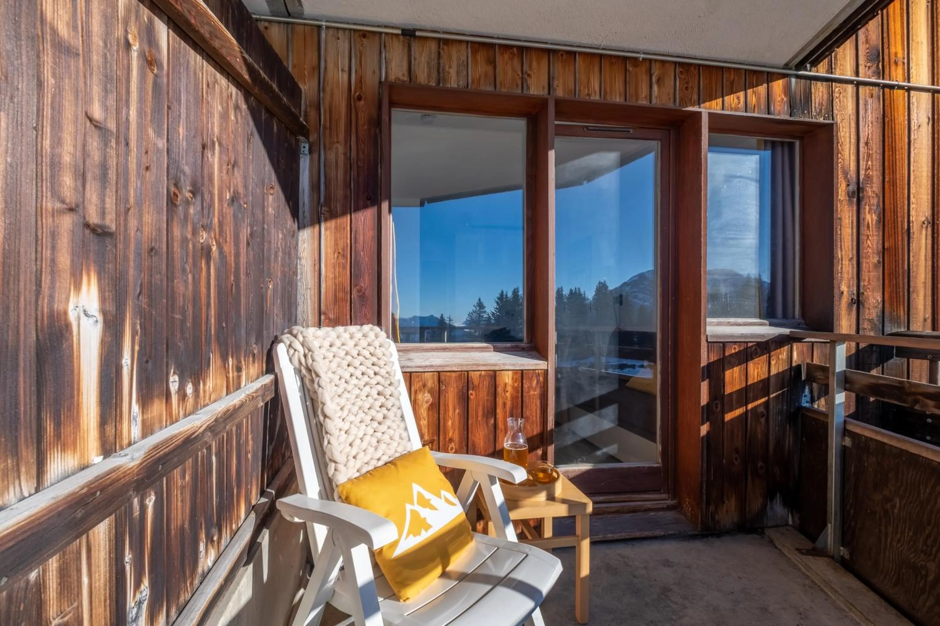 Patio in Résidence Pierre & Vacances Saskia Falaise