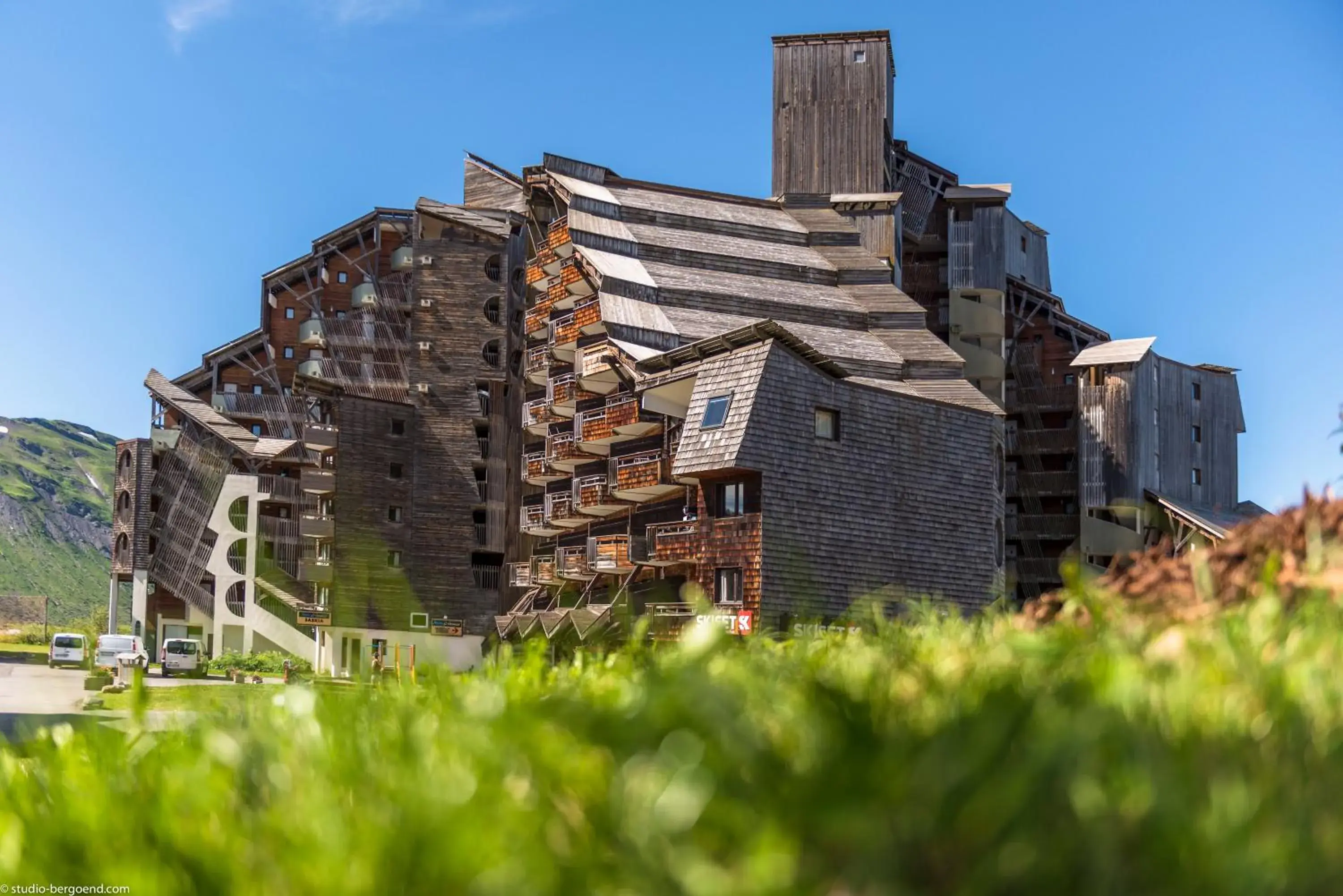 Property building in Résidence Pierre & Vacances Saskia Falaise Property building in Résidence Pierre & Vacances Saskia Falaise