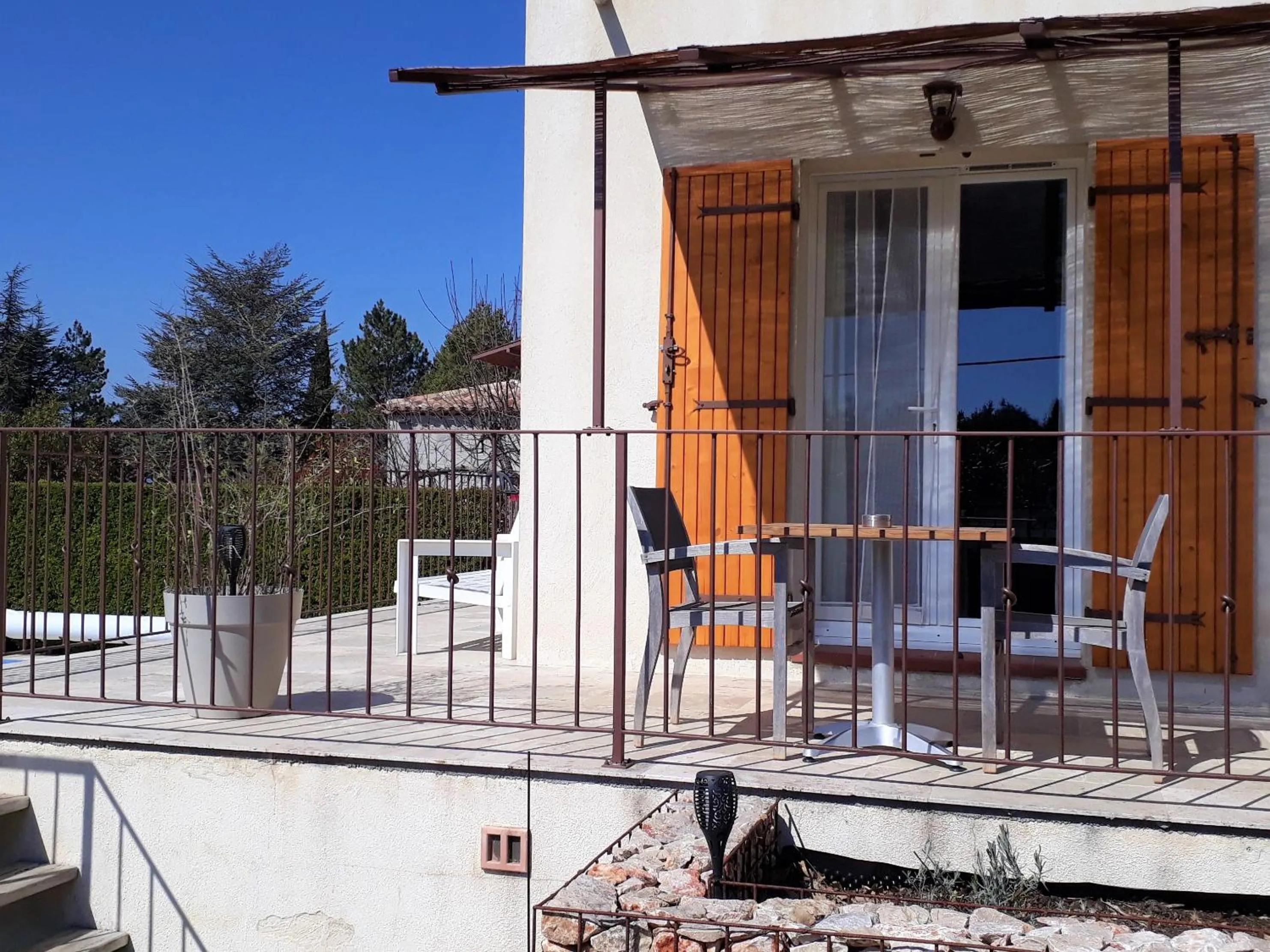 Balcony/Terrace in Rêve du VerDHon