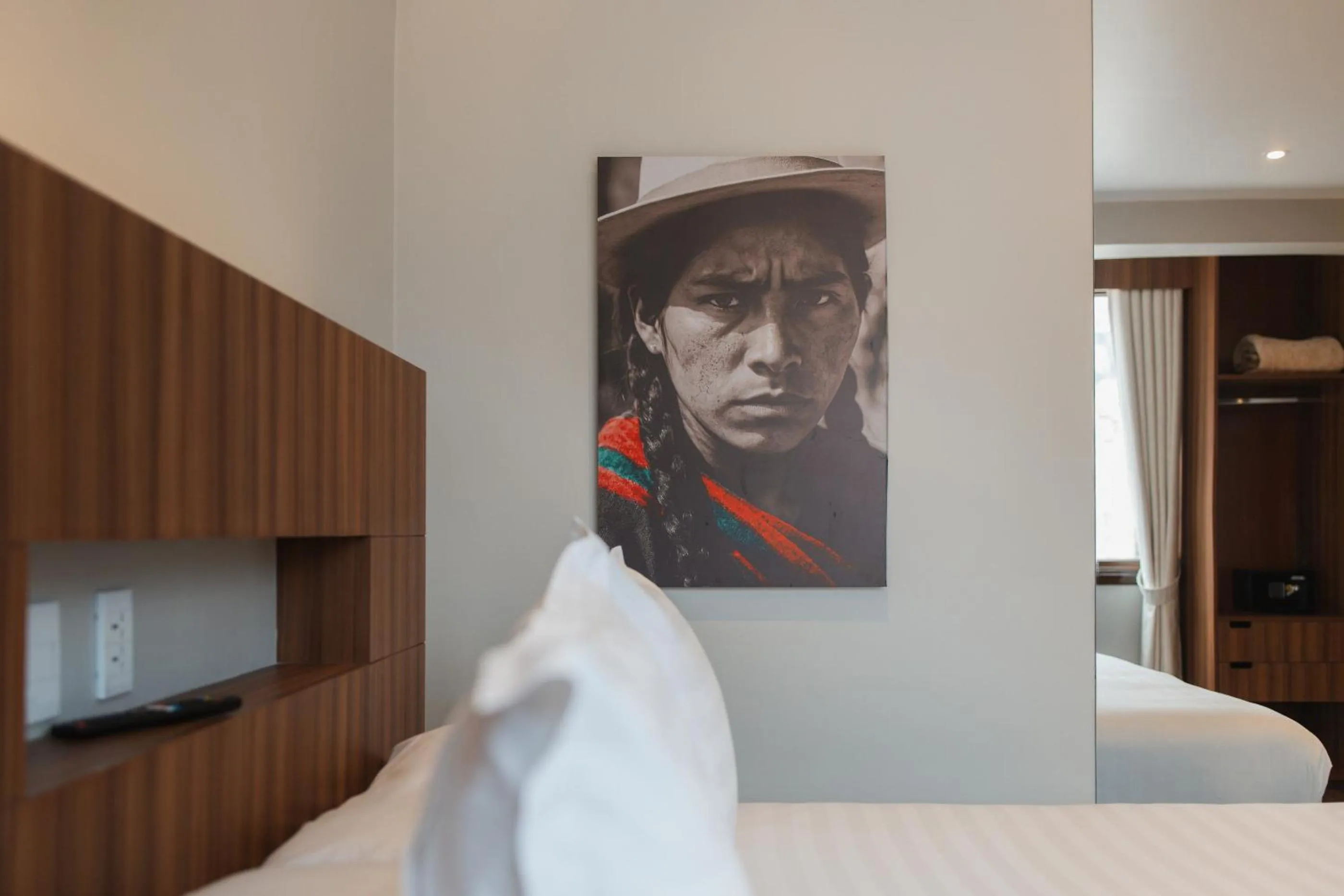 Decorative detail, Bed in DREAM By Stannum Hotel