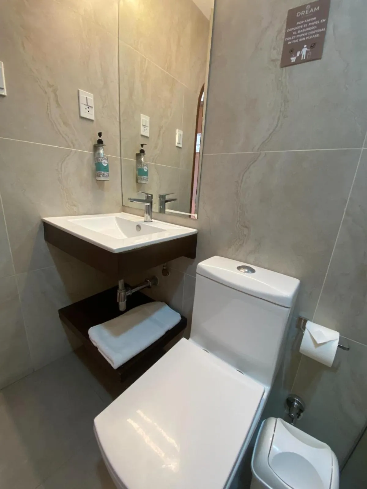 Bathroom in DREAM By Stannum Hotel