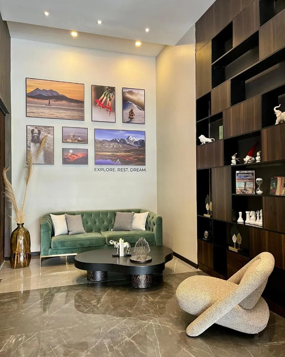 Lobby or reception in DREAM By Stannum Hotel