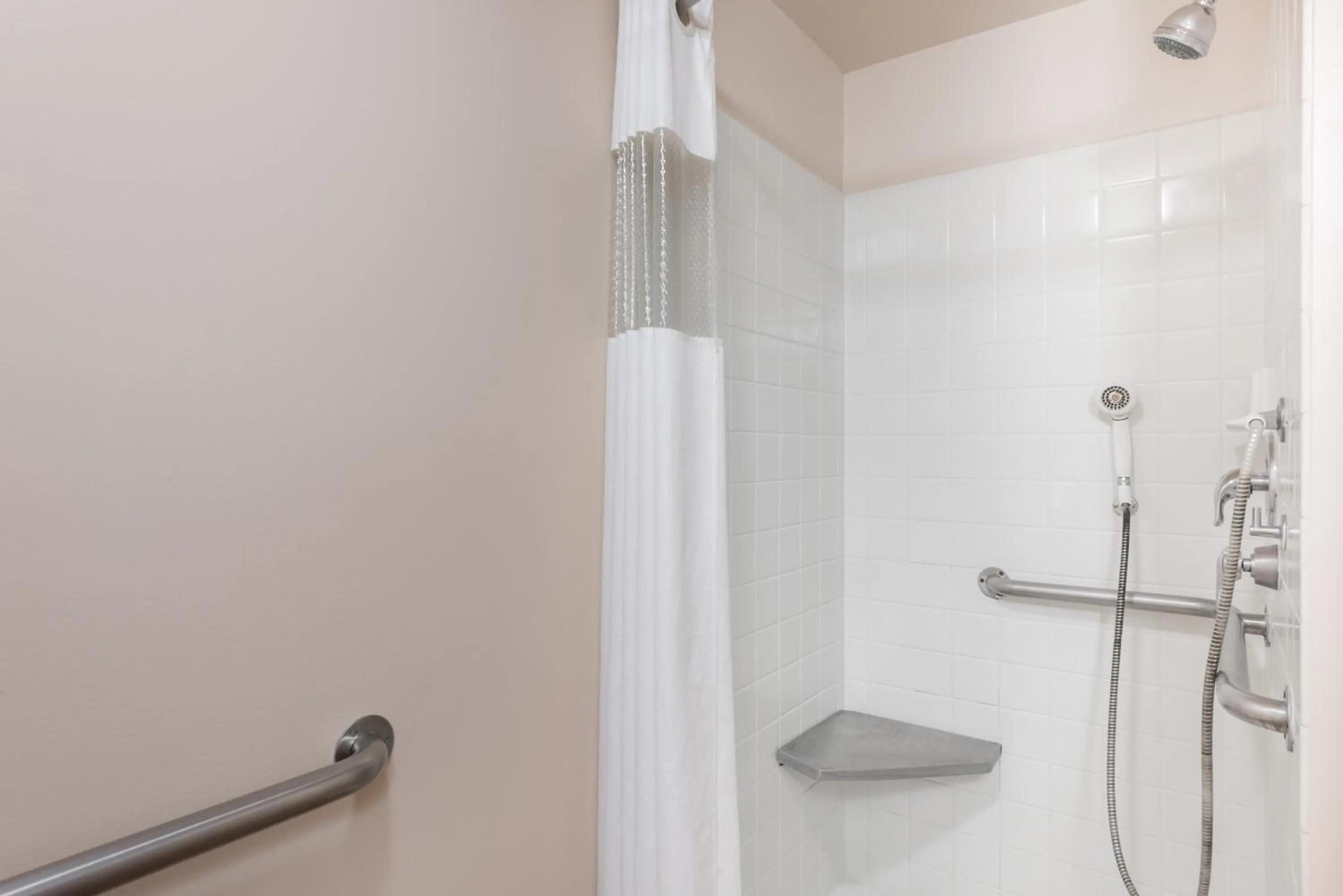 Shower in Travelodge by Wyndham Hershey
