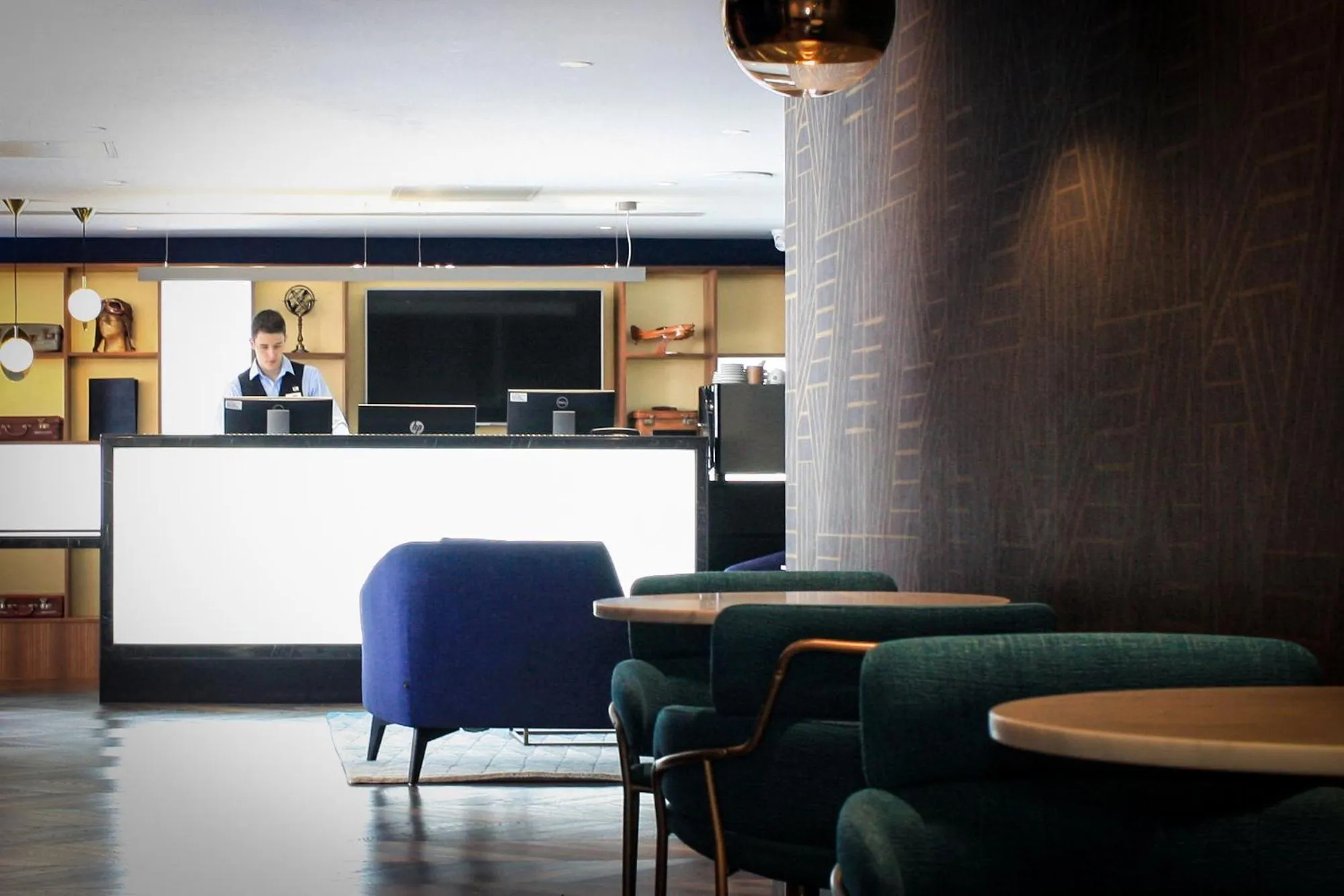 Lobby or reception in The Comet London Hatfield