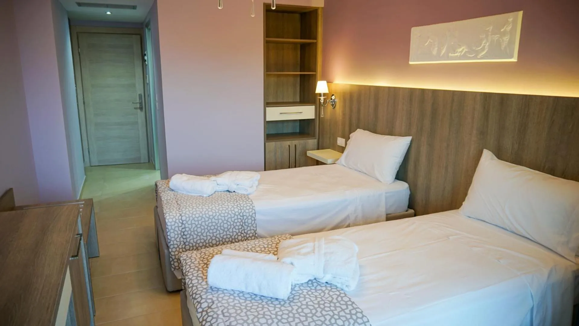 Bed in Agnes Deluxe Hotel