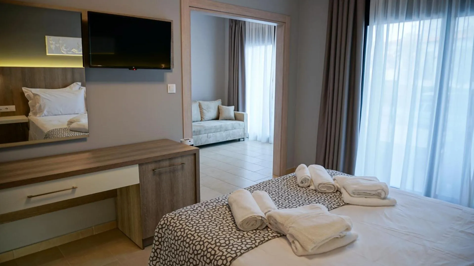 Bed in Agnes Deluxe Hotel