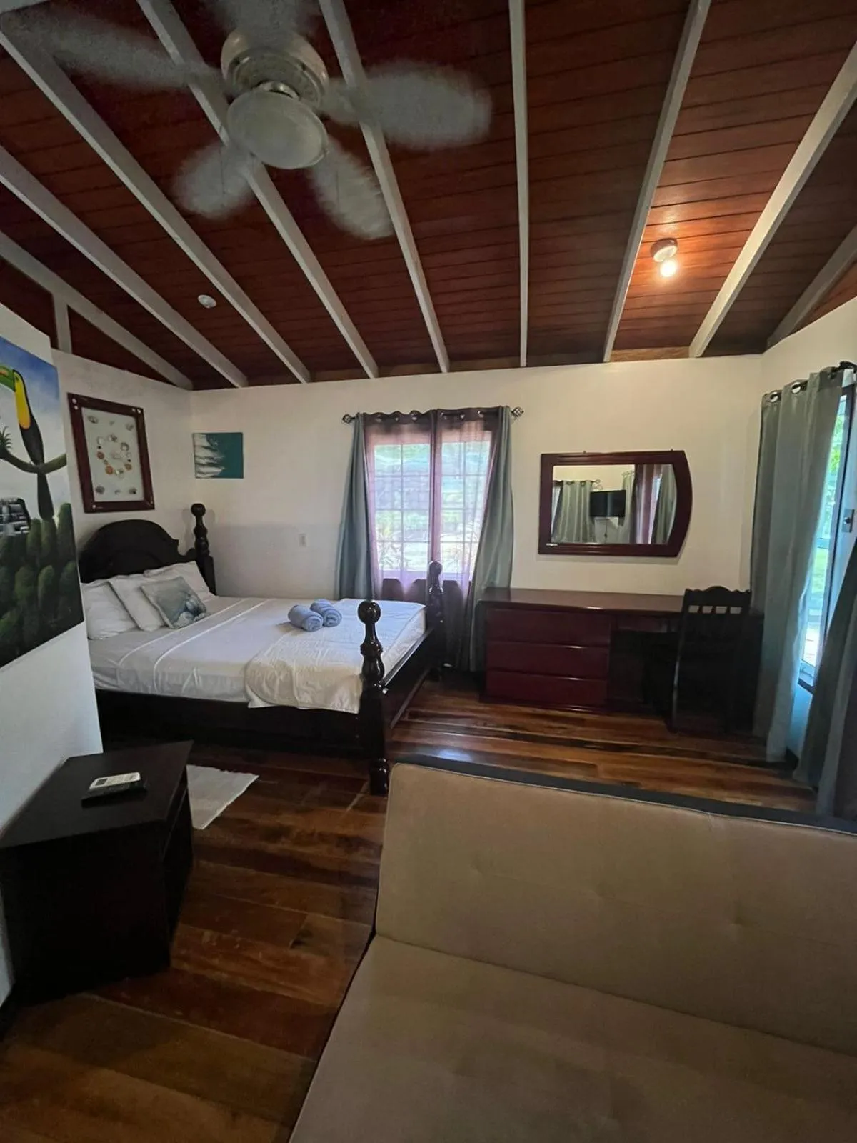 Bed in Seaside Chateau Resort