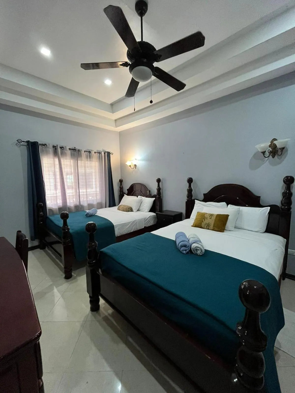 Bed in Seaside Chateau Resort