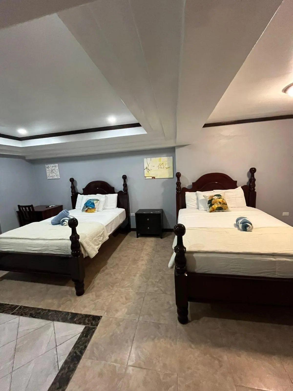 Bed in Seaside Chateau Resort