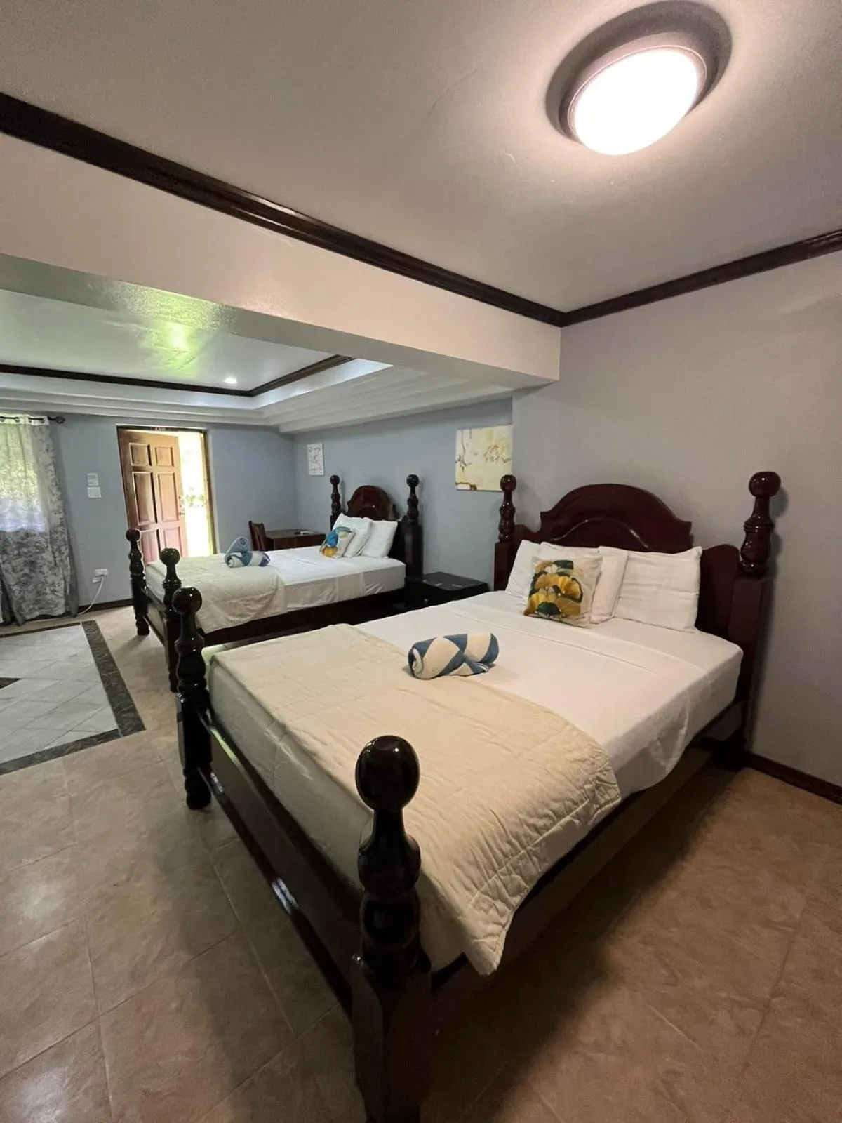 Bed in Seaside Chateau Resort