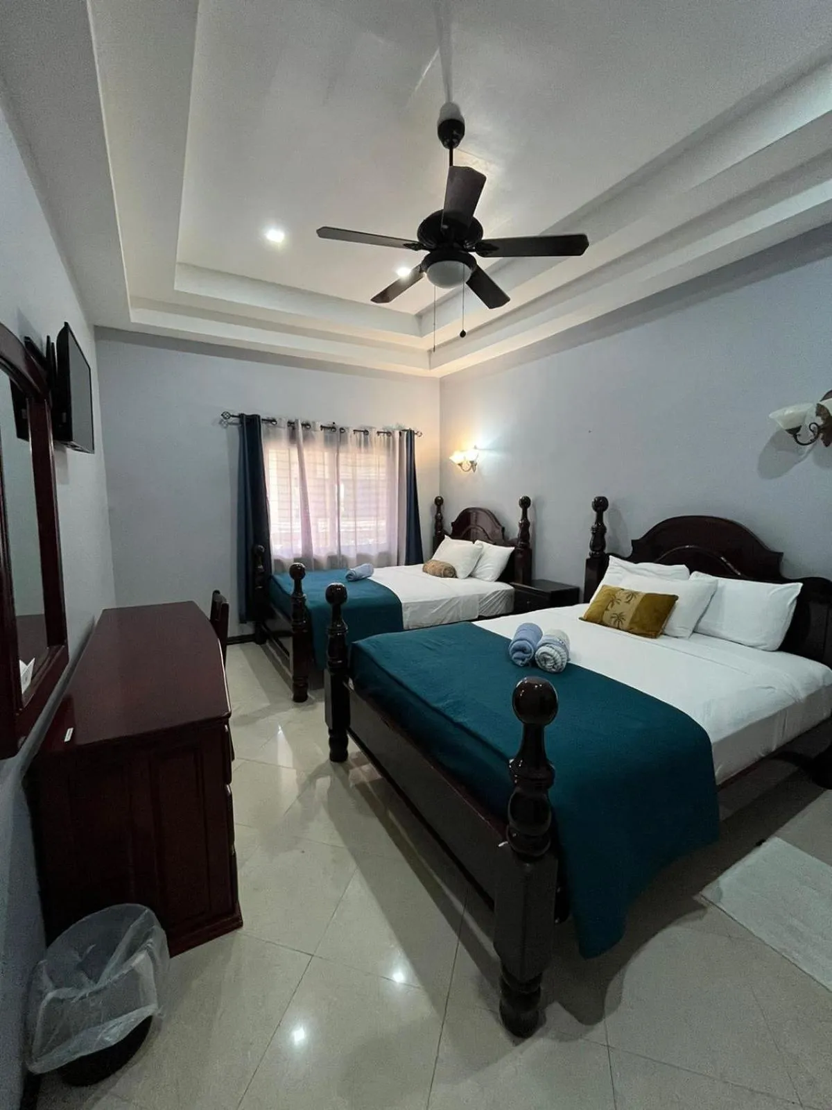 Bed in Seaside Chateau Resort