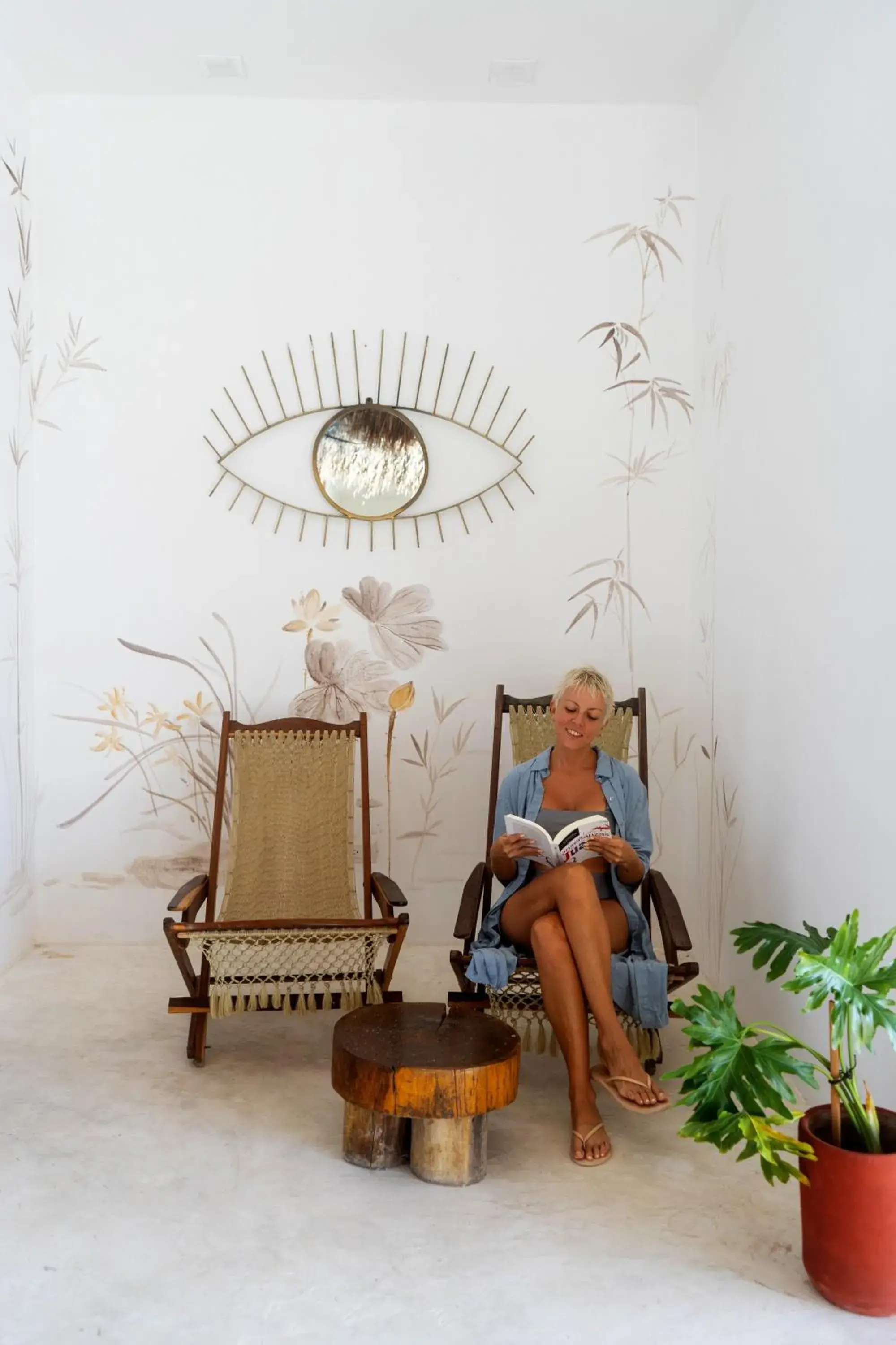 Double Room with Garden View in Hotel Casa Margot Double Room with Garden View in Hotel Casa Margot