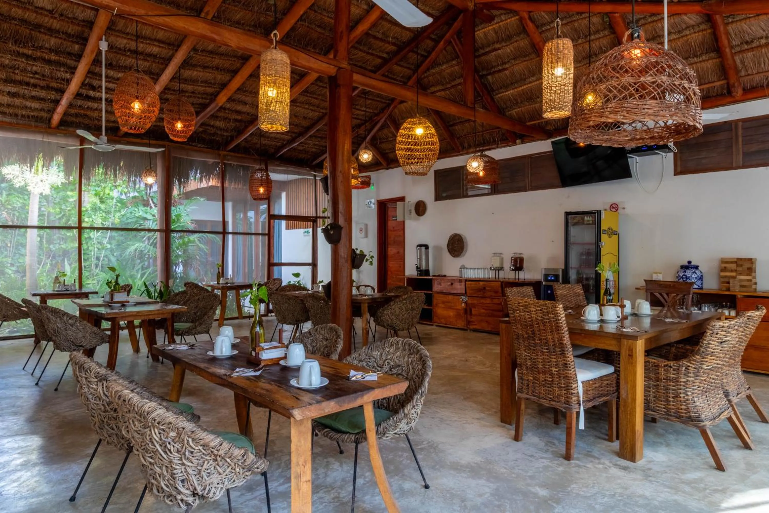 Restaurant/places to eat in Hotel Casa Lumini Holbox