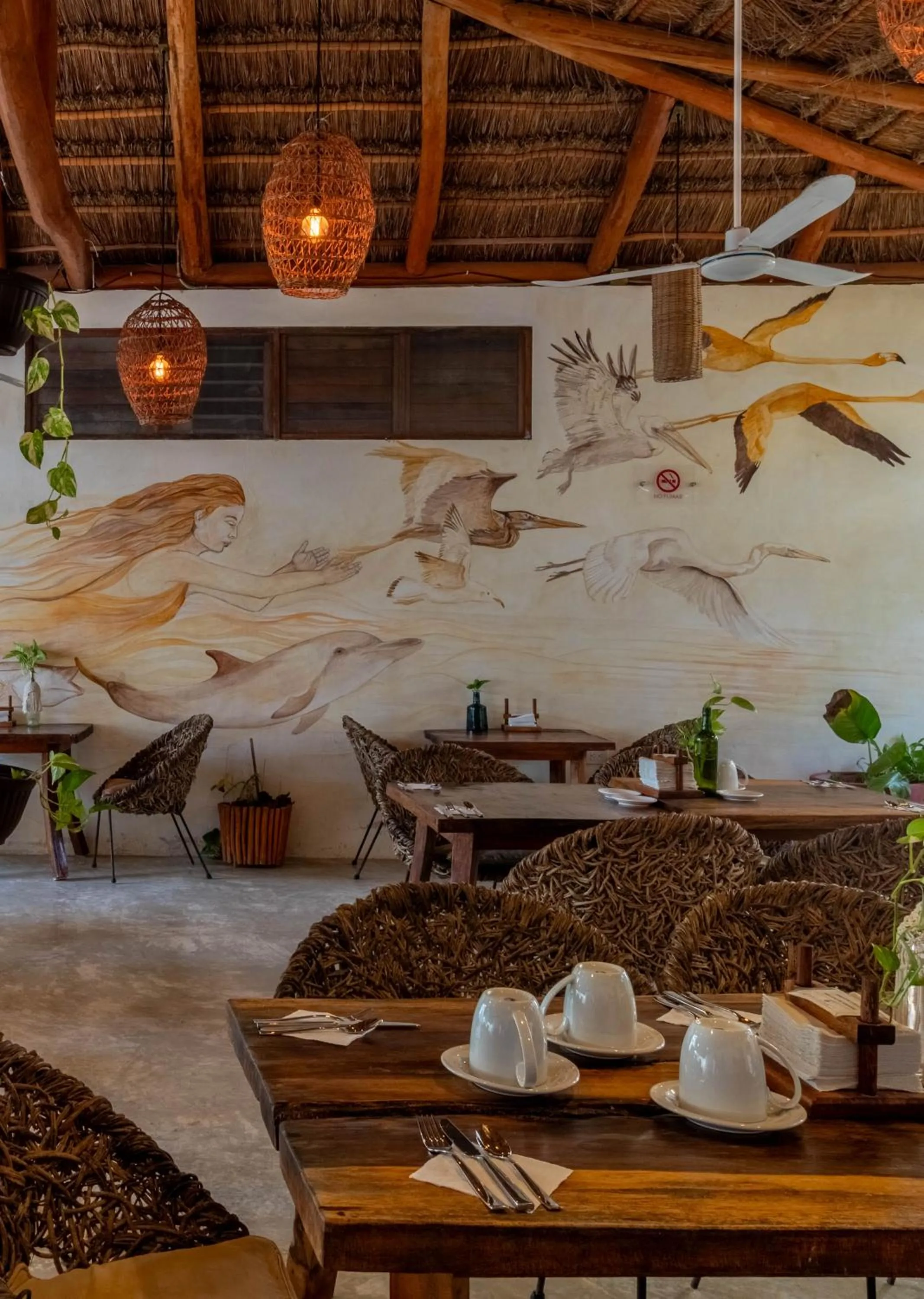Restaurant/places to eat in Hotel Casa Lumini Holbox