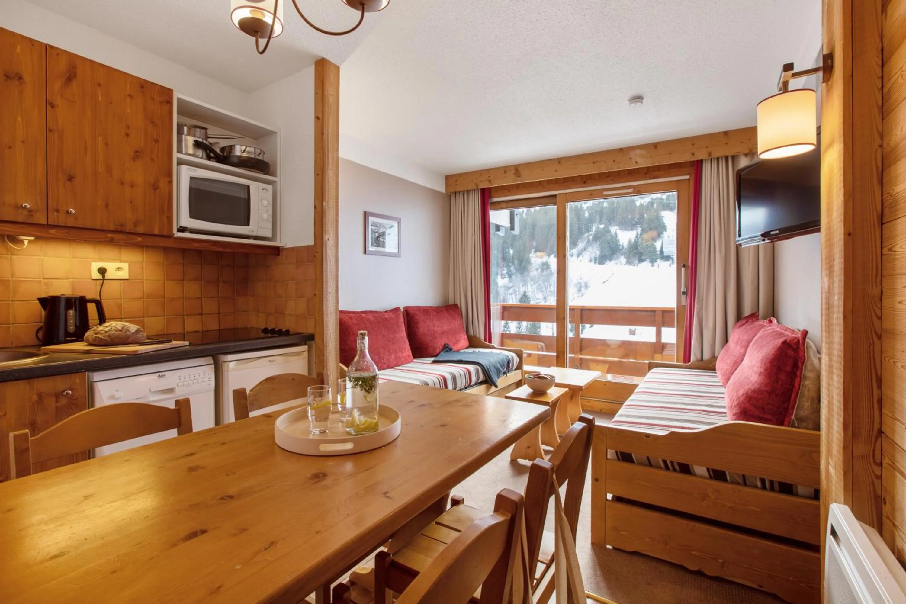 TV and multimedia in Résidence Pierre & Vacances Les Sentiers du Tueda