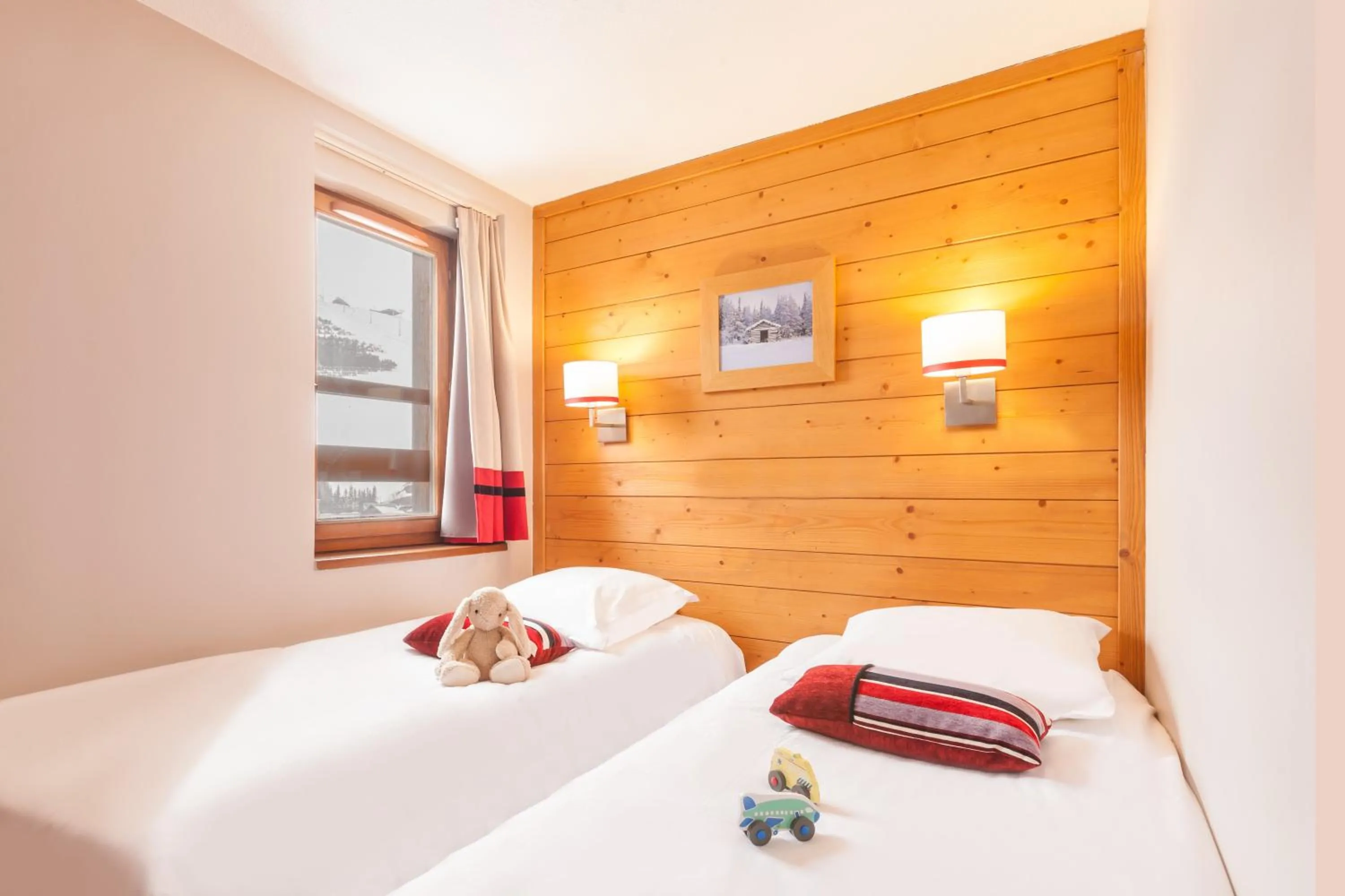 Bed in Résidence Pierre & Vacances L'Ours Blanc