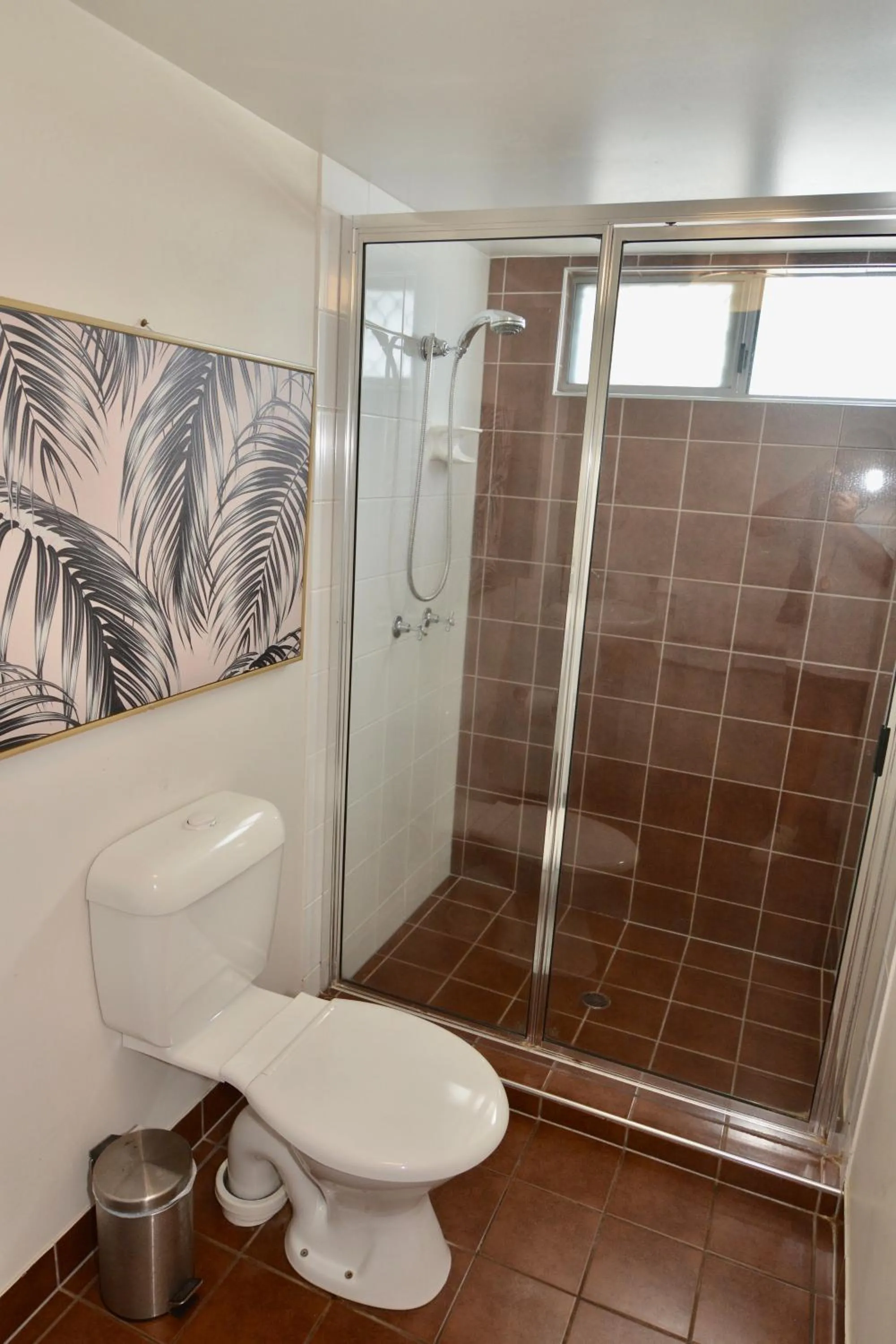 Bathroom in City Stadium Apartment on the riverfront
