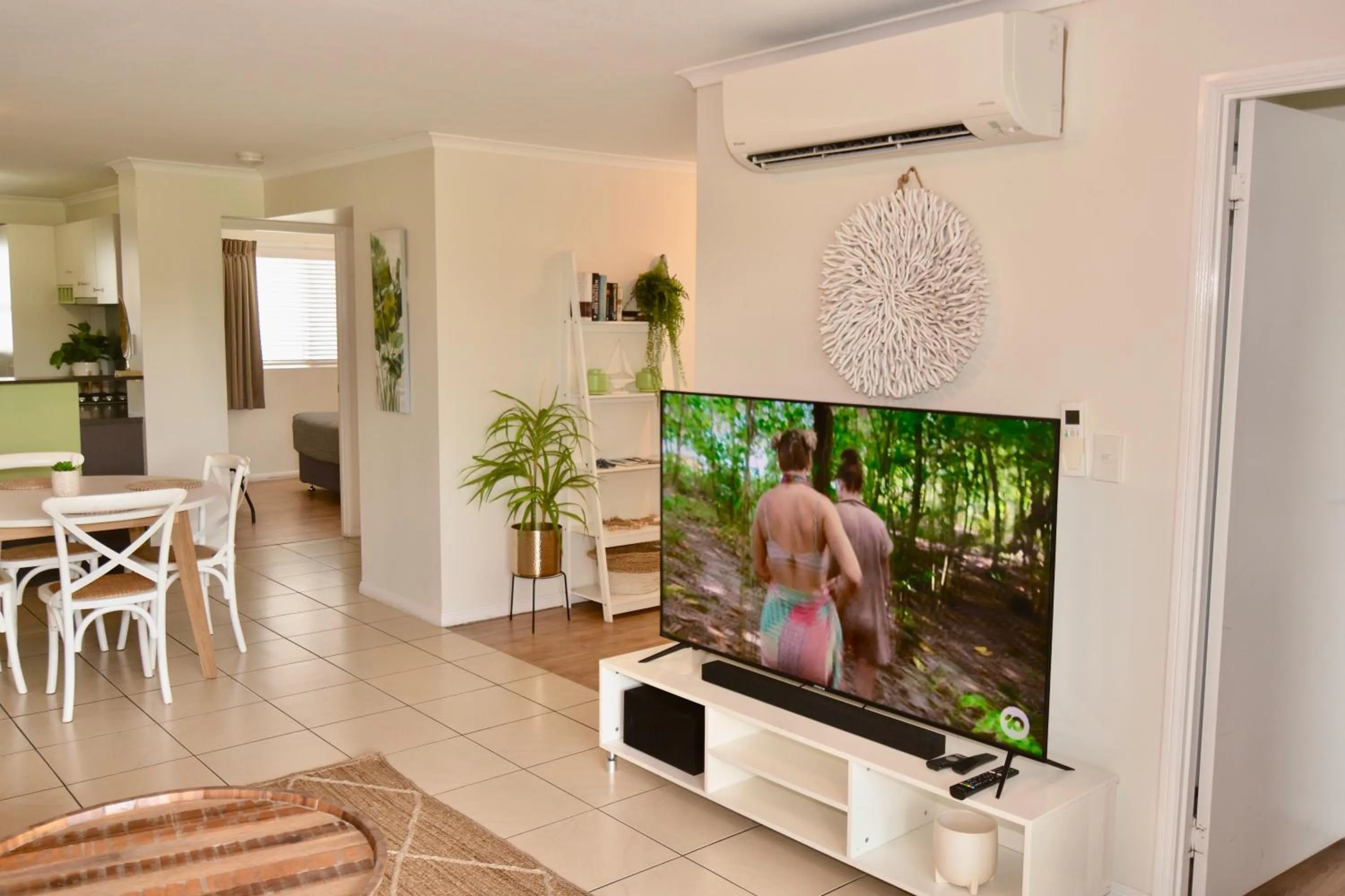 TV and multimedia in City Stadium Apartment on the riverfront