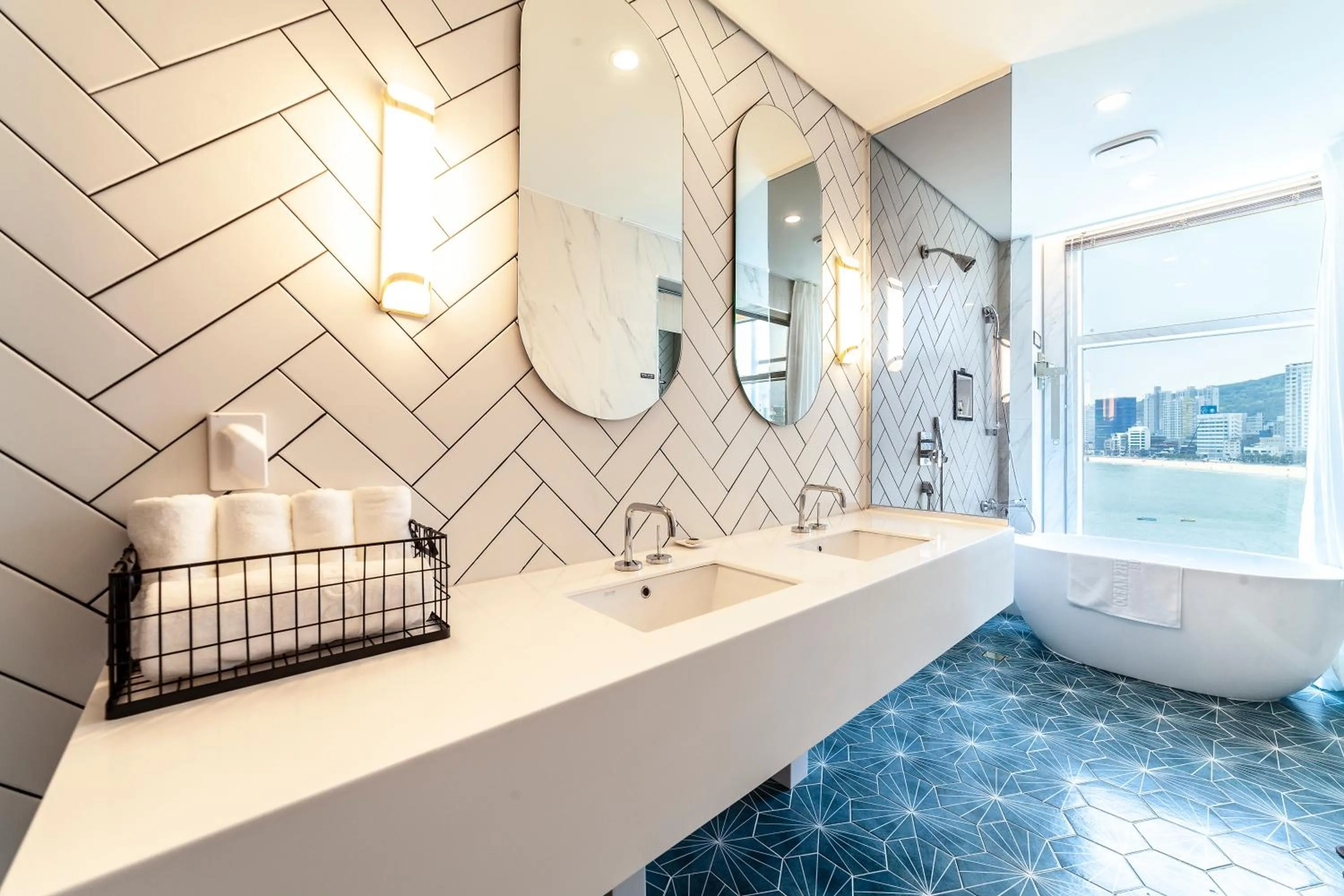 Bathroom in Ocean 2Heaven Hotel Busan
