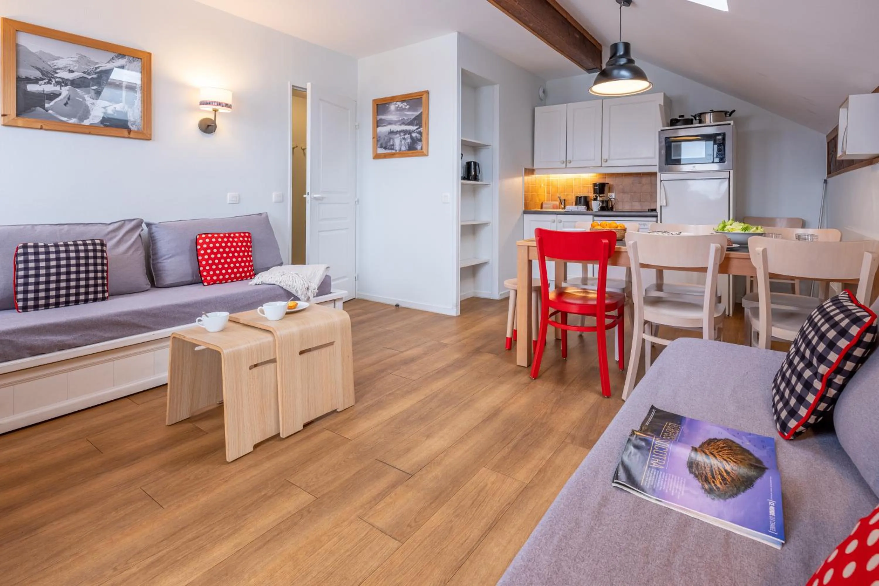 Communal lounge/ TV room in Résidence Pierre & Vacances Le Thabor