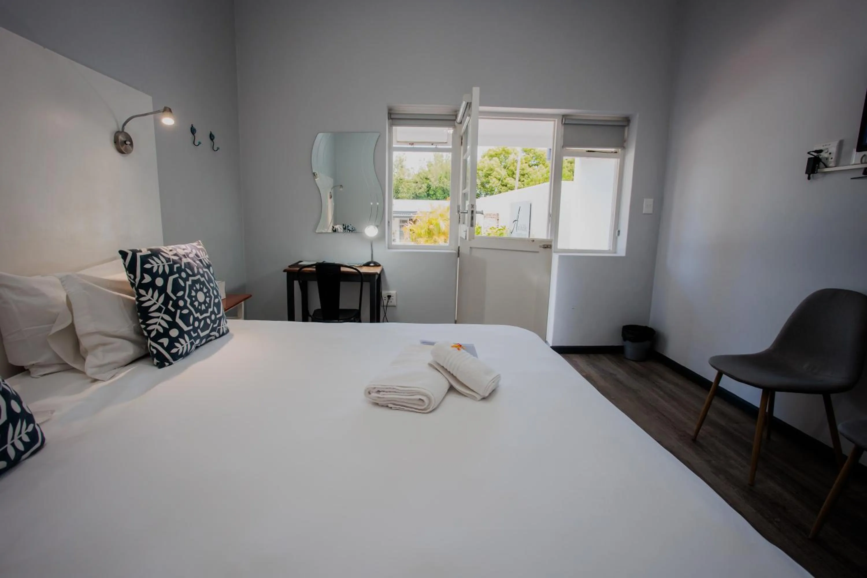 Bed in Aan de Eike Guest House