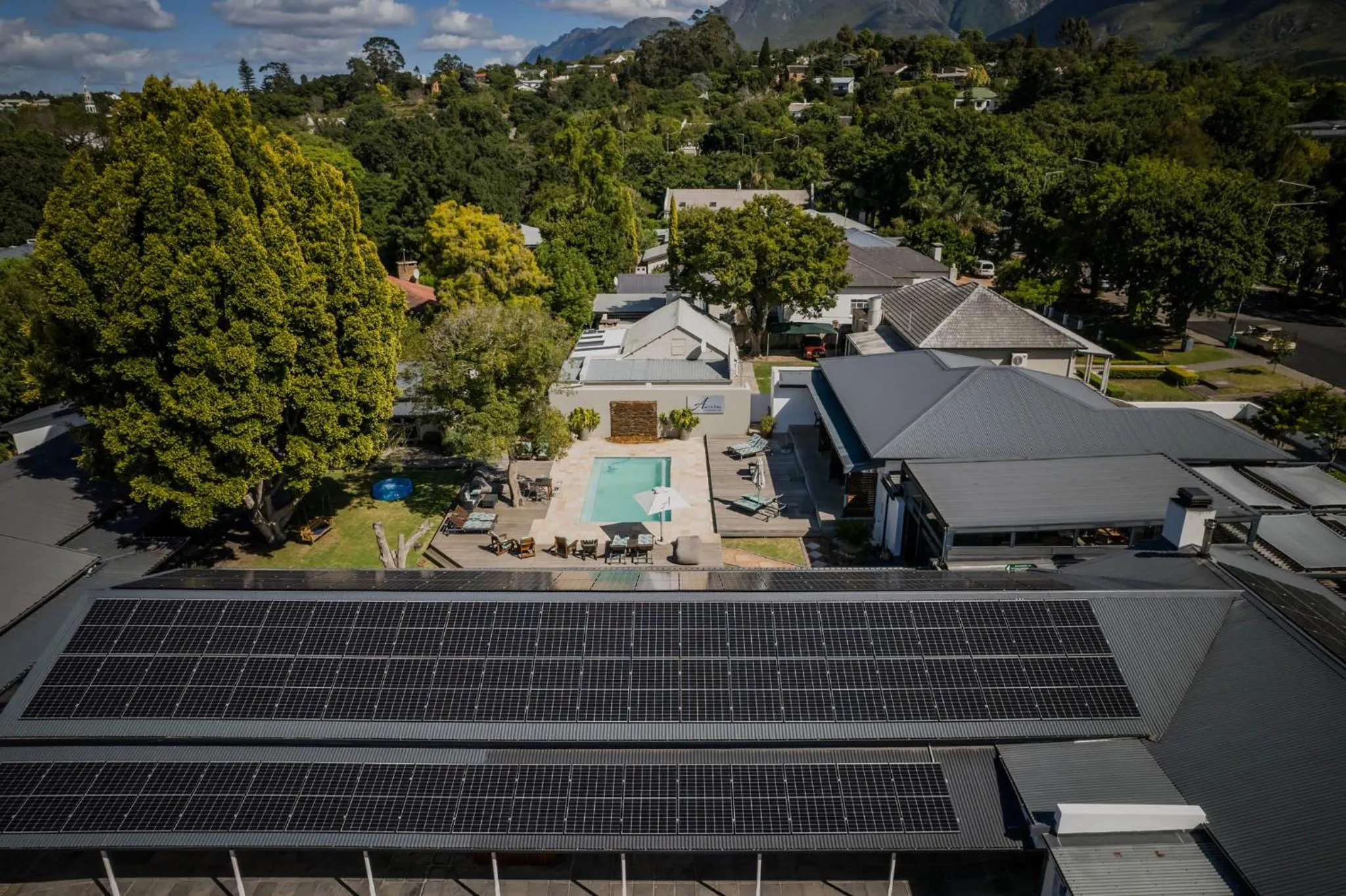 Bird's eye view in Aan de Eike Guest House