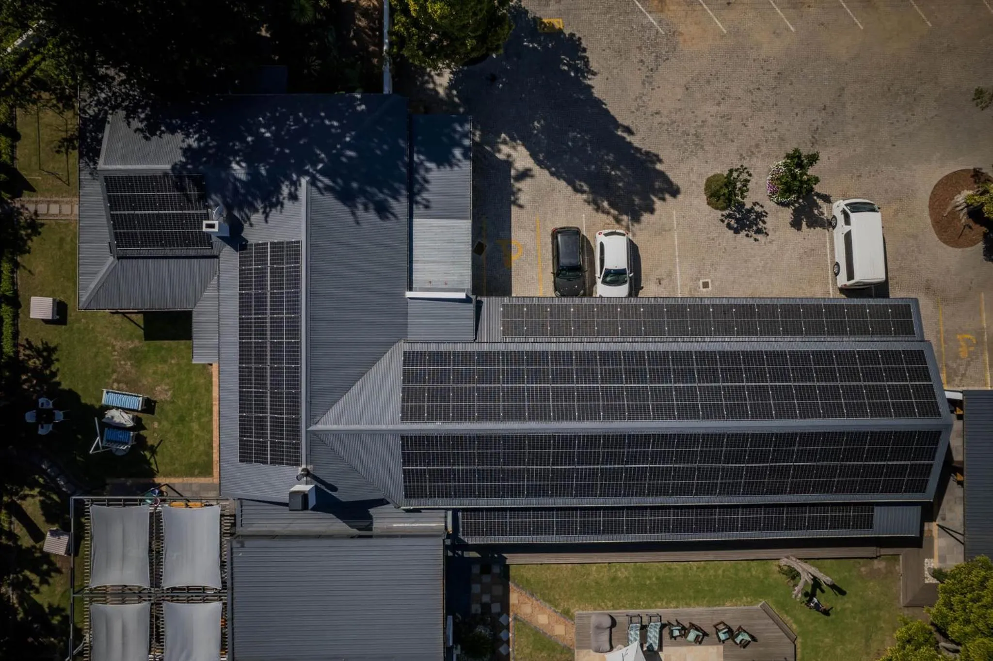 Bird's eye view in Aan de Eike Guest House