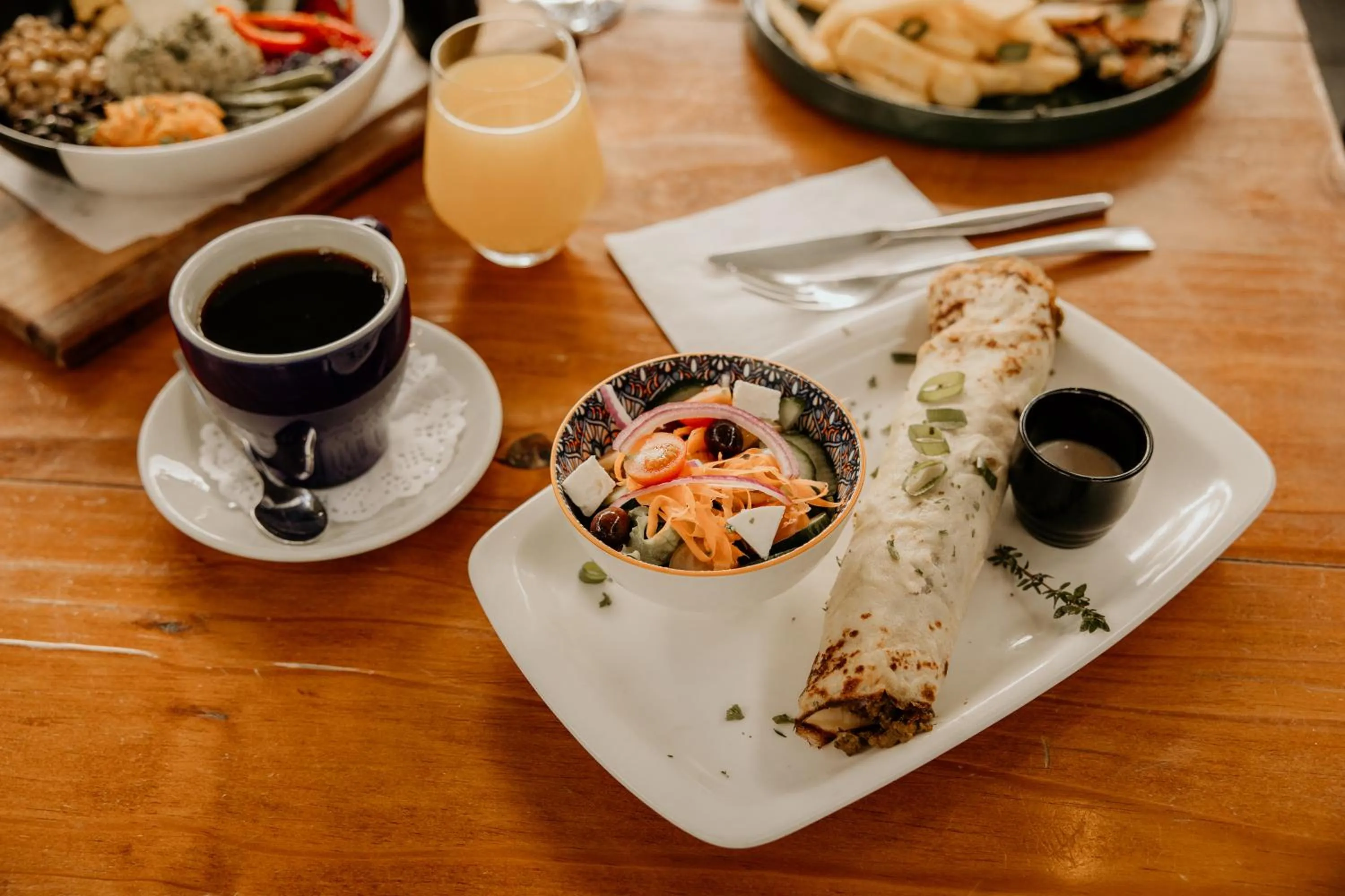 Restaurant/places to eat in Aan de Eike Guest House