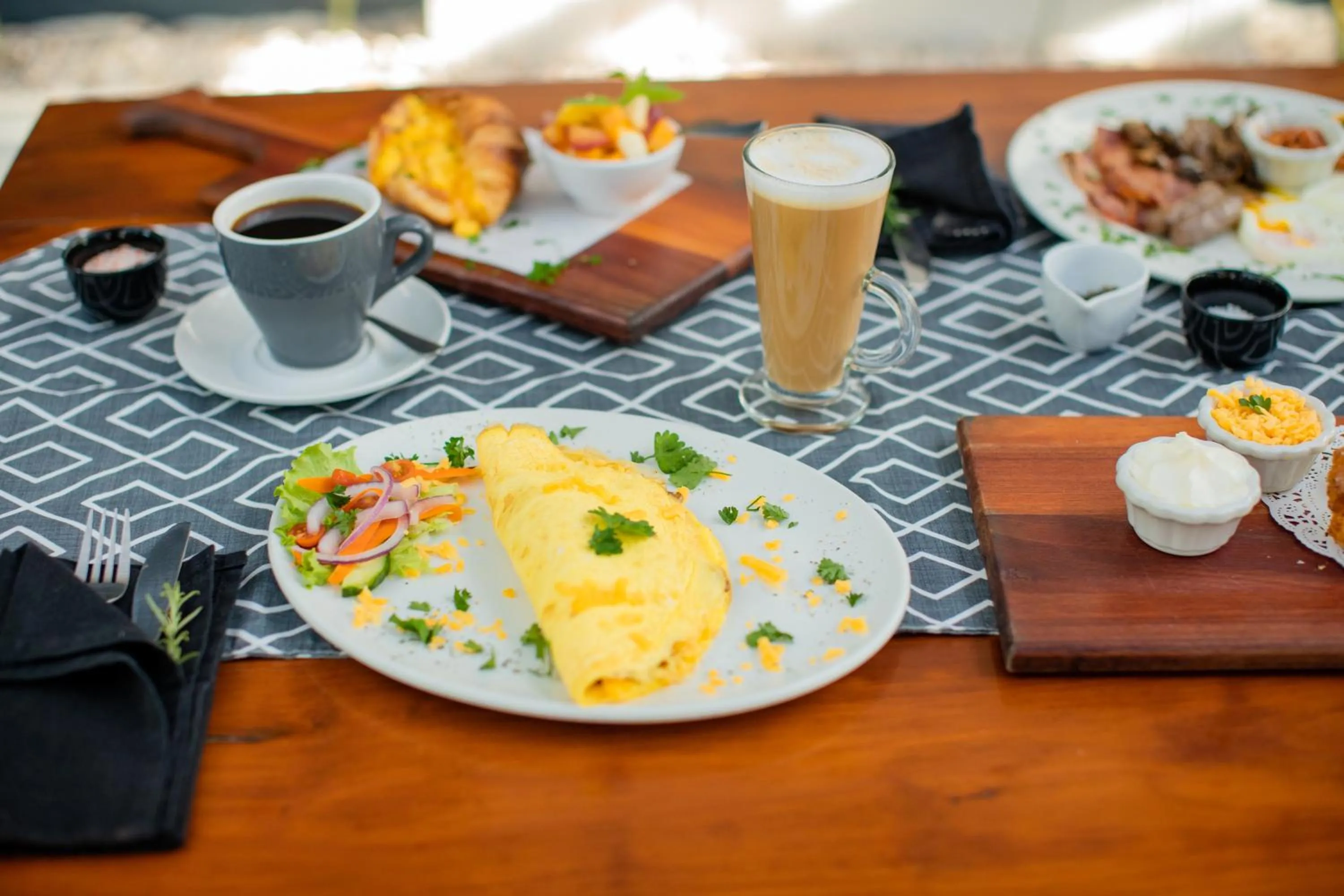 Breakfast in Aan de Eike Guest House